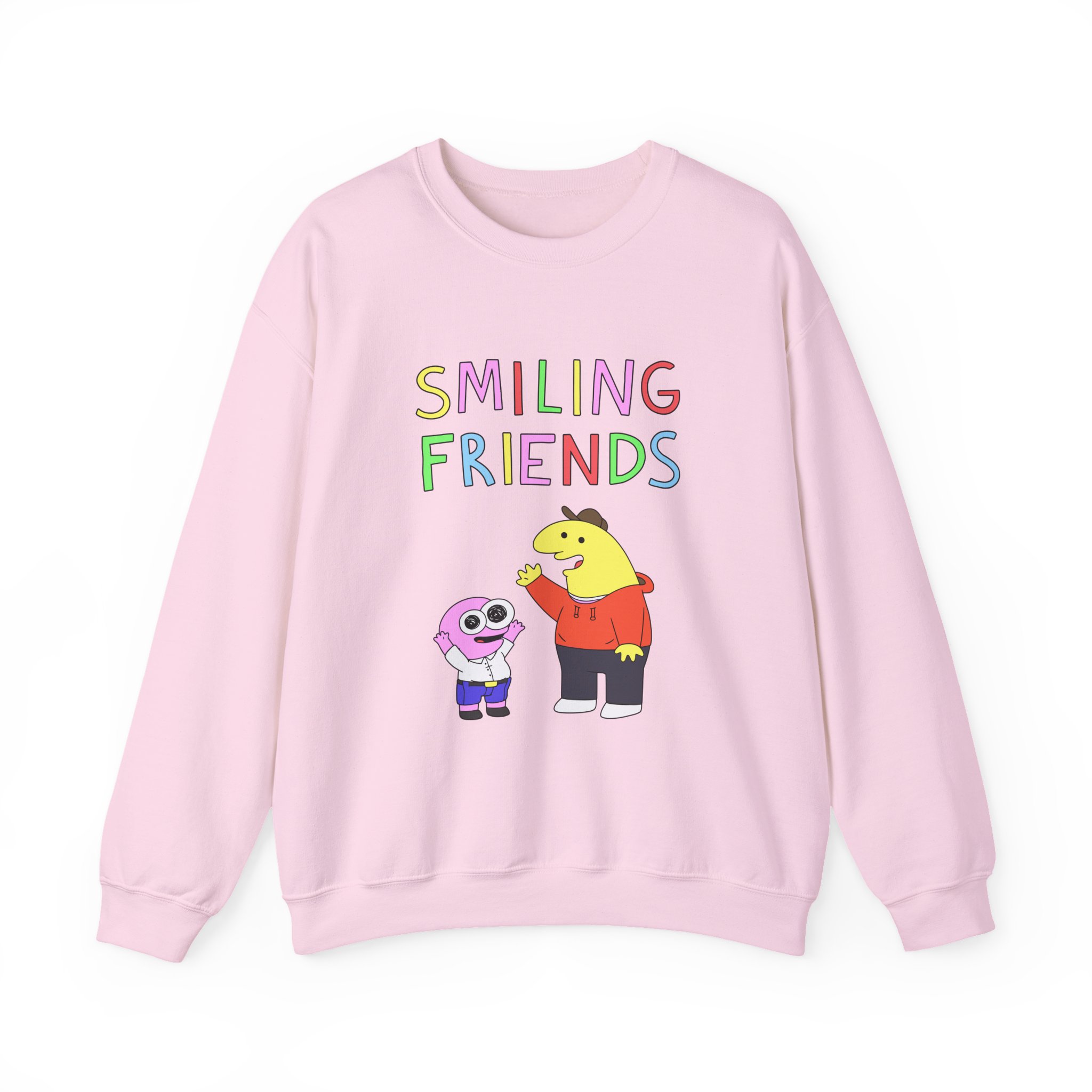 Smiling Friends Charlie Pim Allan Glep Unisex Heavy Blend Crewneck Sweatshirt