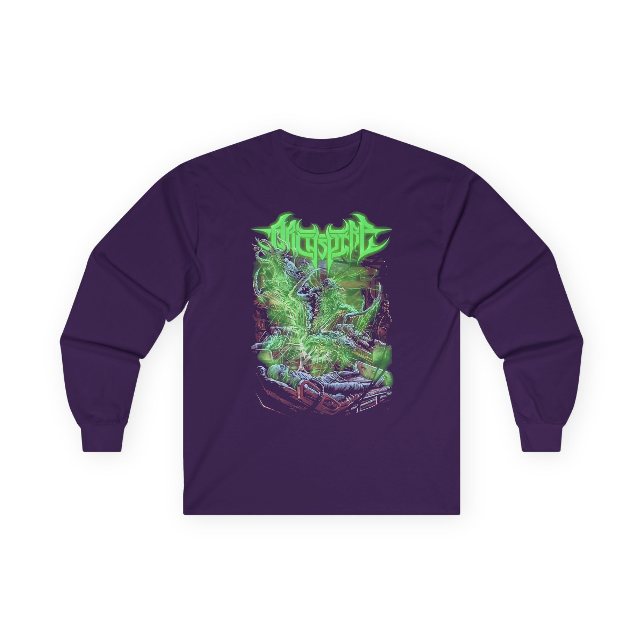 Archspire Lab Monsters Glow In The Dark Unisex Ultra Cotton Long Sleeve Tee
