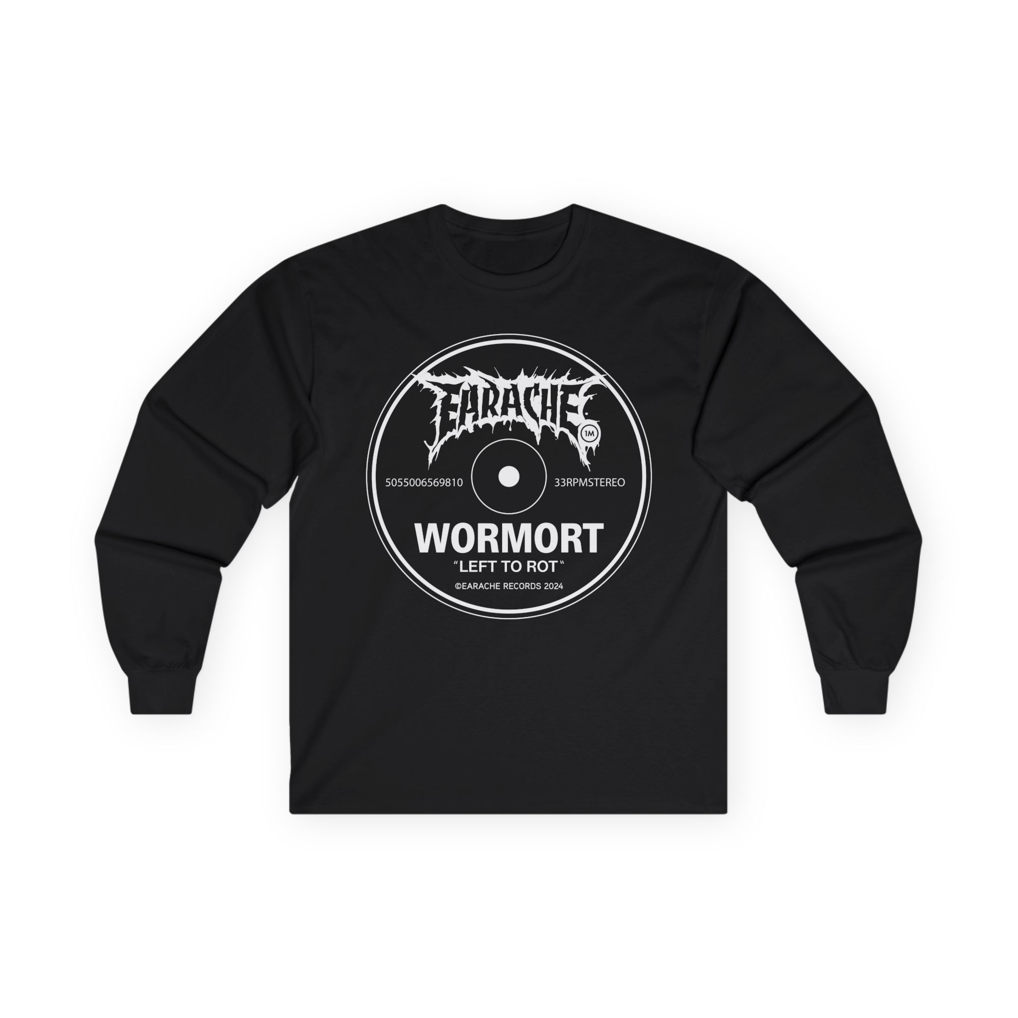 Wormrot Left to Rot Label Unisex Ultra Cotton Long Sleeve Tee