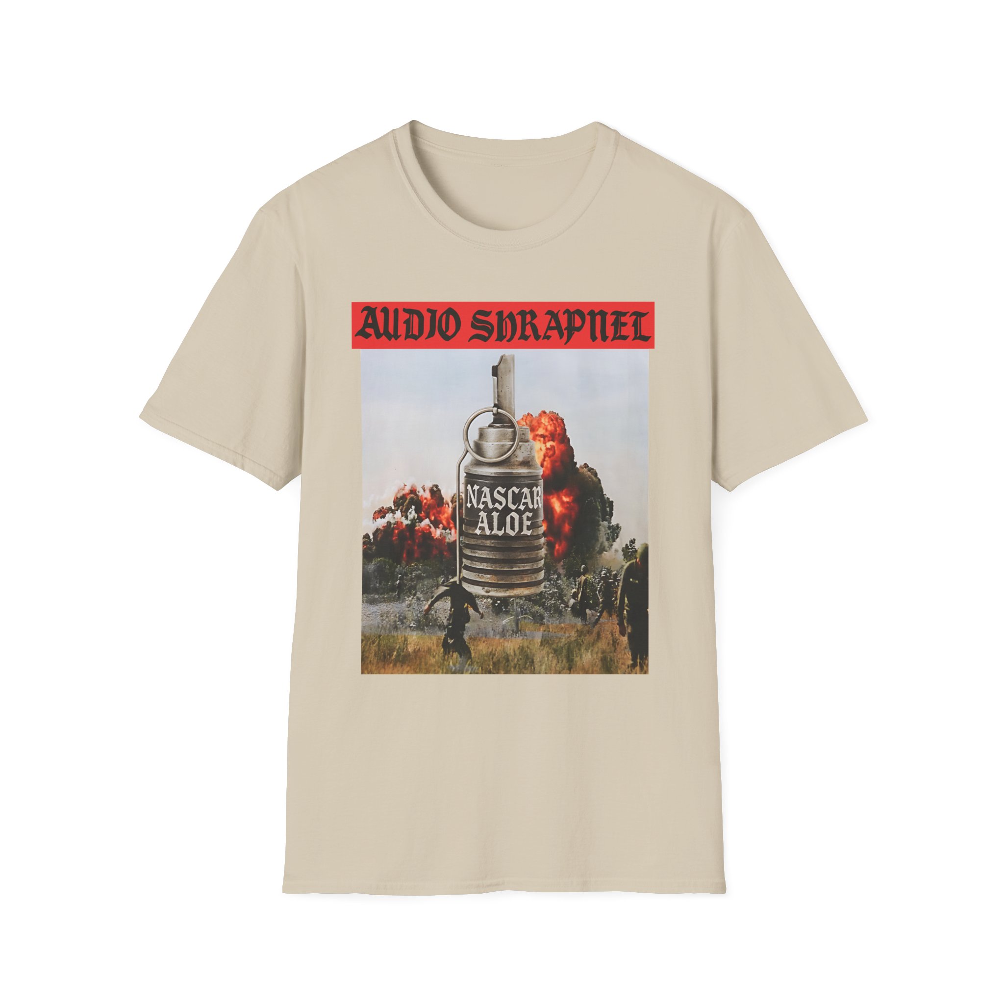 Nascar Aloe Grenade Unisex Softstyle T-Shirt