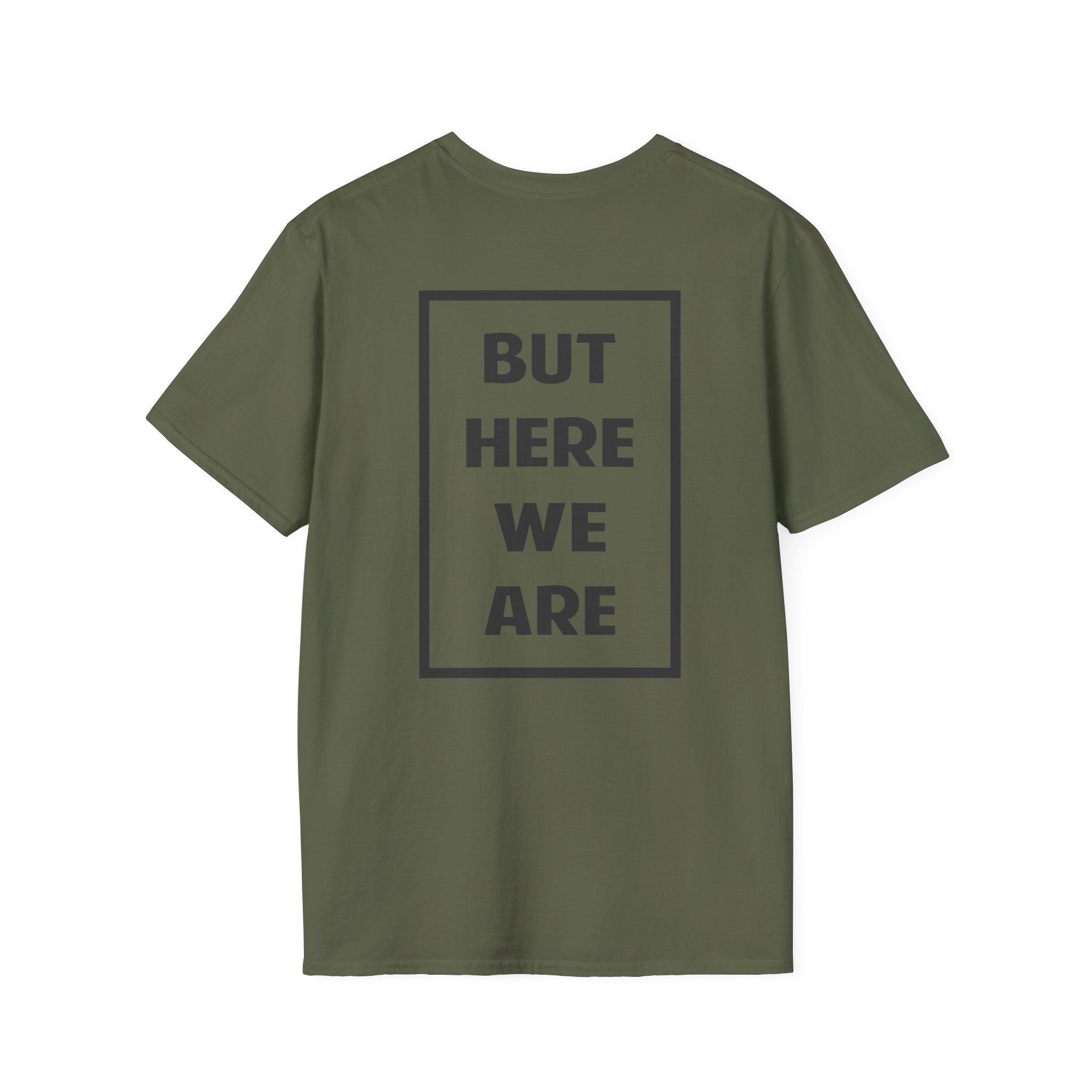 Foo Fighters but Here We Are Unisex Softstyle T-Shirt