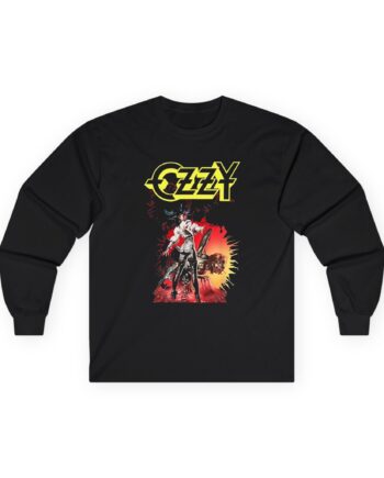 Ozzy Osbourne Ultimate Sunburst Vintage Unisex Ultra Cotton Long Sleeve Tee