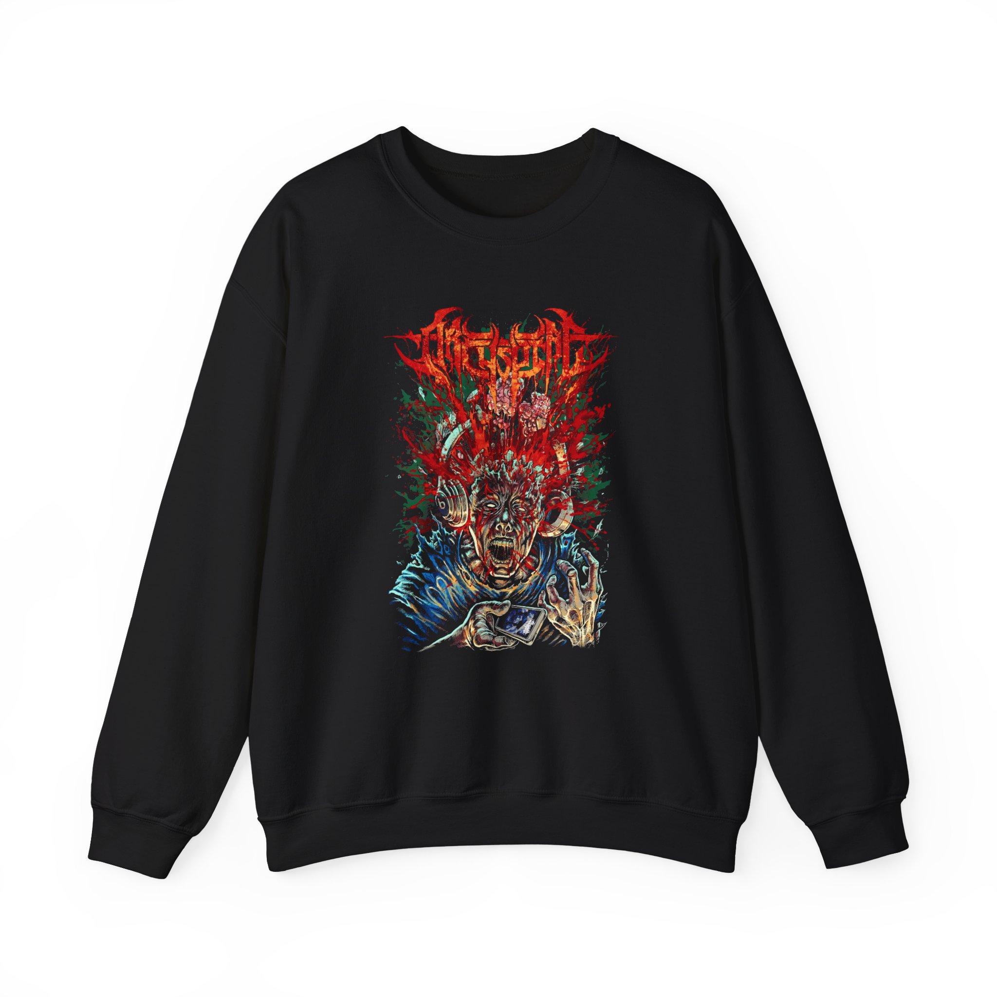 Archspire Mind Blown Unisex Heavy Blendâ„¢ Crewneck Sweatshirt