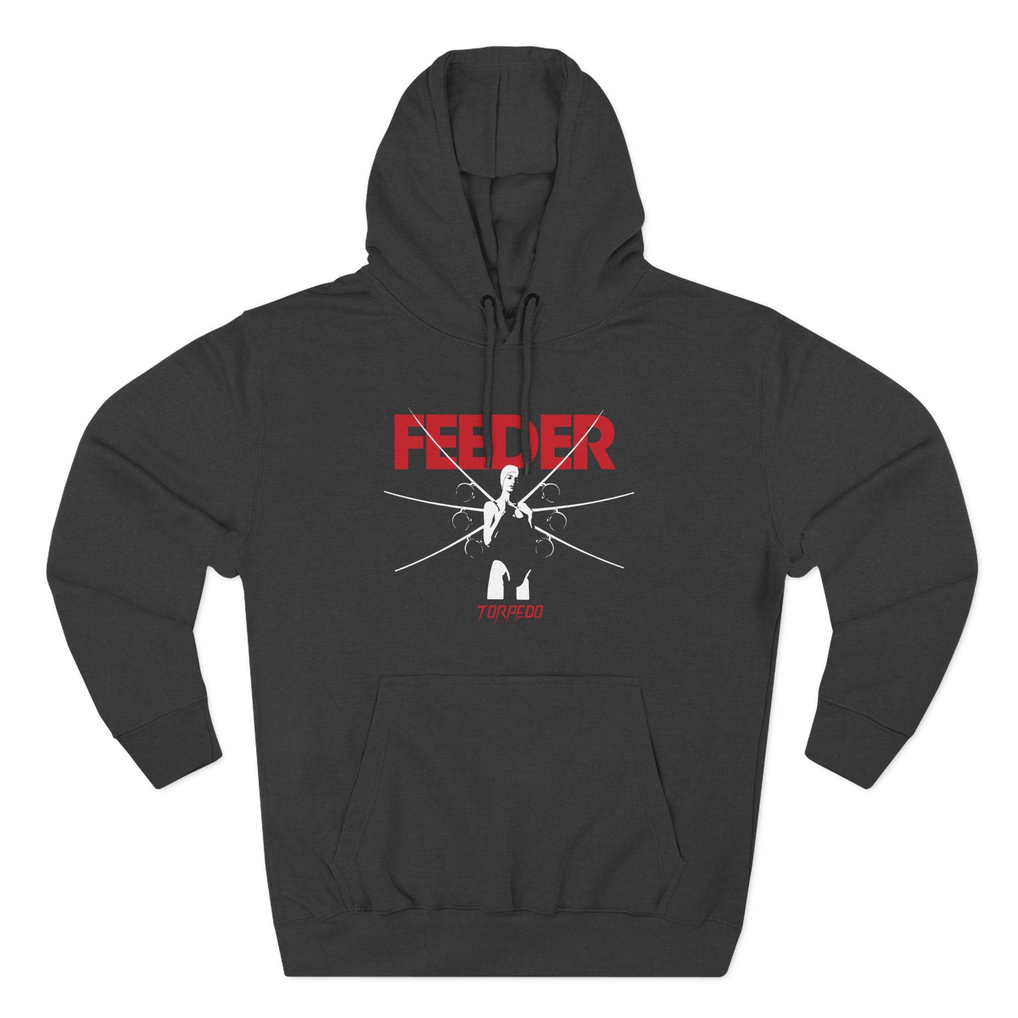 Feeder Torpedo Three-Panel Fleece Hoodie