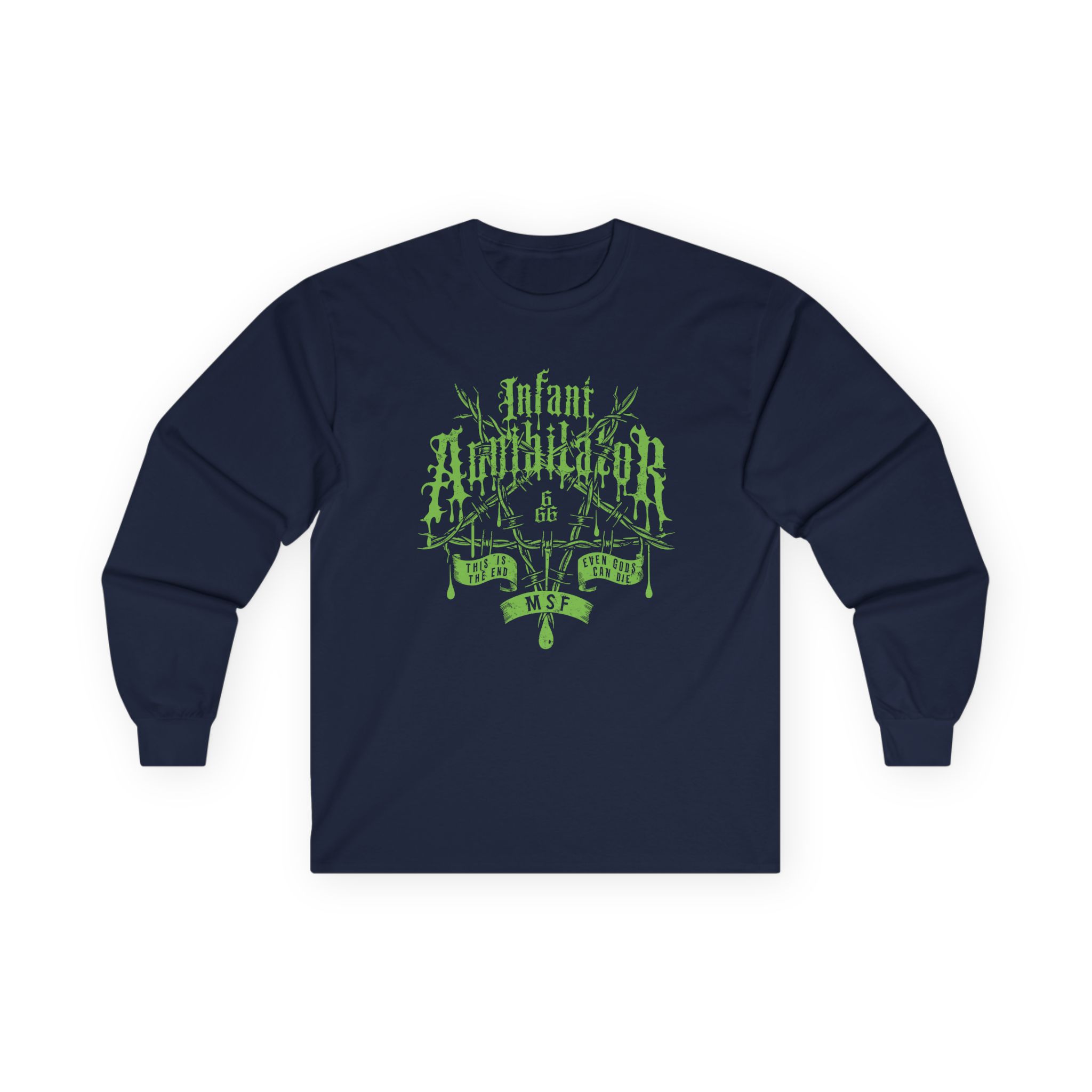 Infant Annihilator IAxMSF Unisex Ultra Cotton Long Sleeve Tee