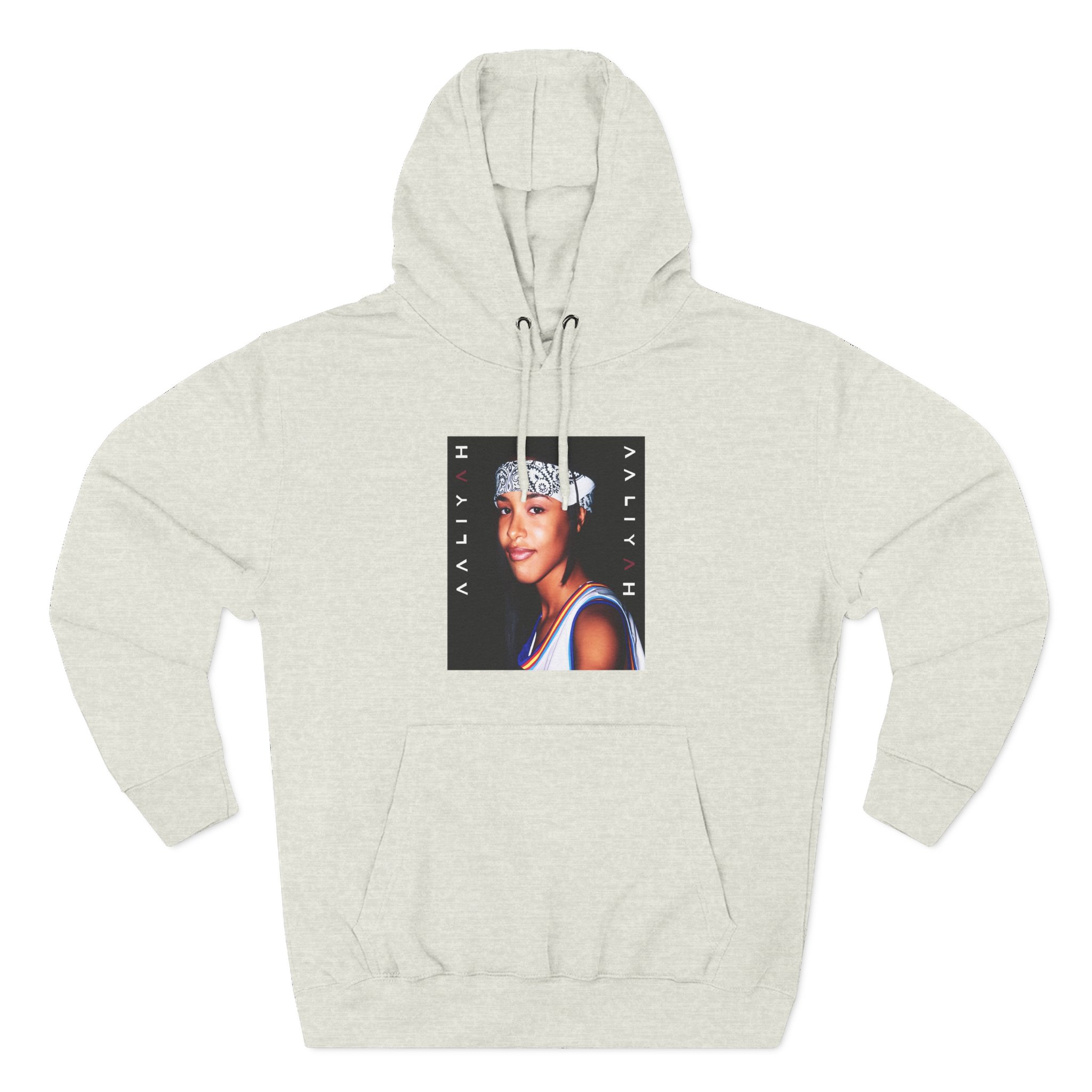 Aaliyah Three-Panel Fleece Hoodie