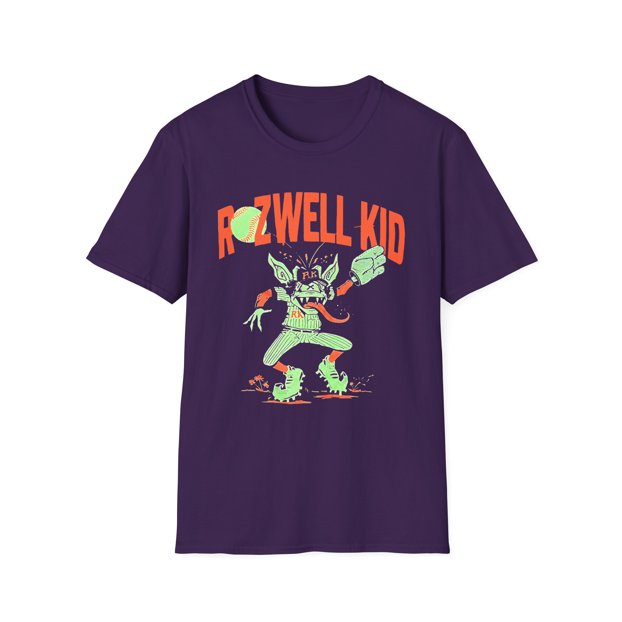 Rozwell Kid Baseball Goblin Unisex Softstyle T-Shirt