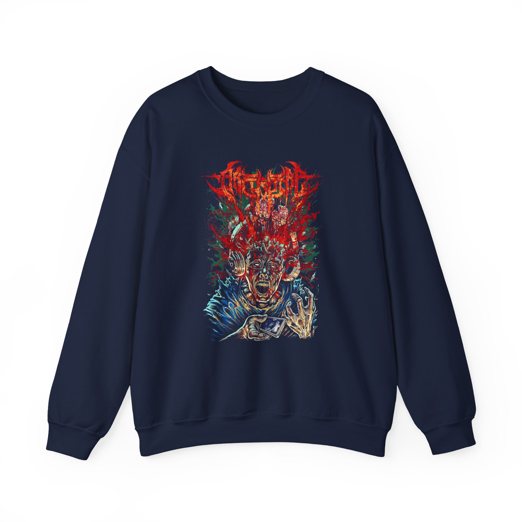 Archspire Mind Blown Unisex Heavy Blendâ„¢ Crewneck Sweatshirt