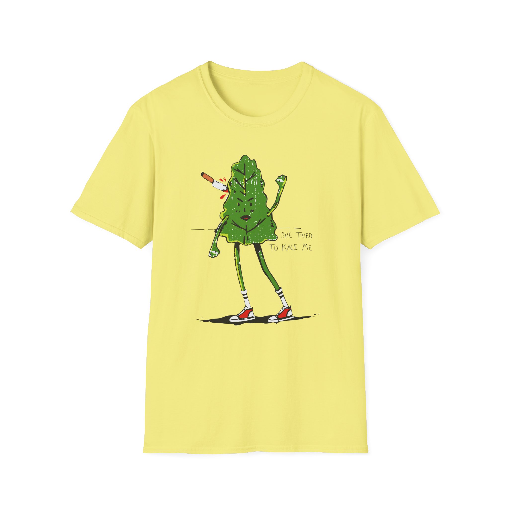 Chad Chad She Tired Kale Me Unisex Softstyle T-Shirt