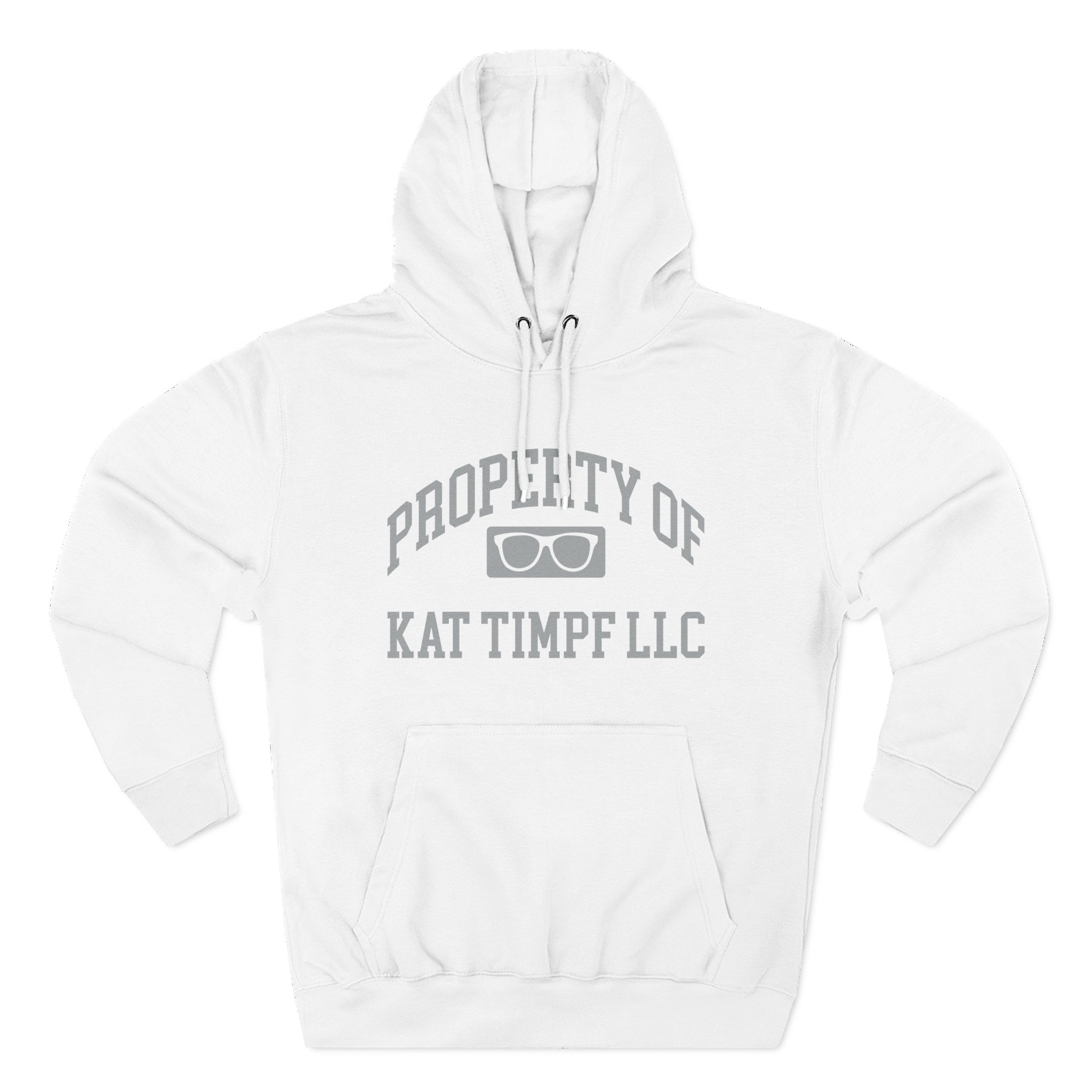 Kat Timpf Property of Kat Timpf, Llc Three-Panel Fleece Hoodie
