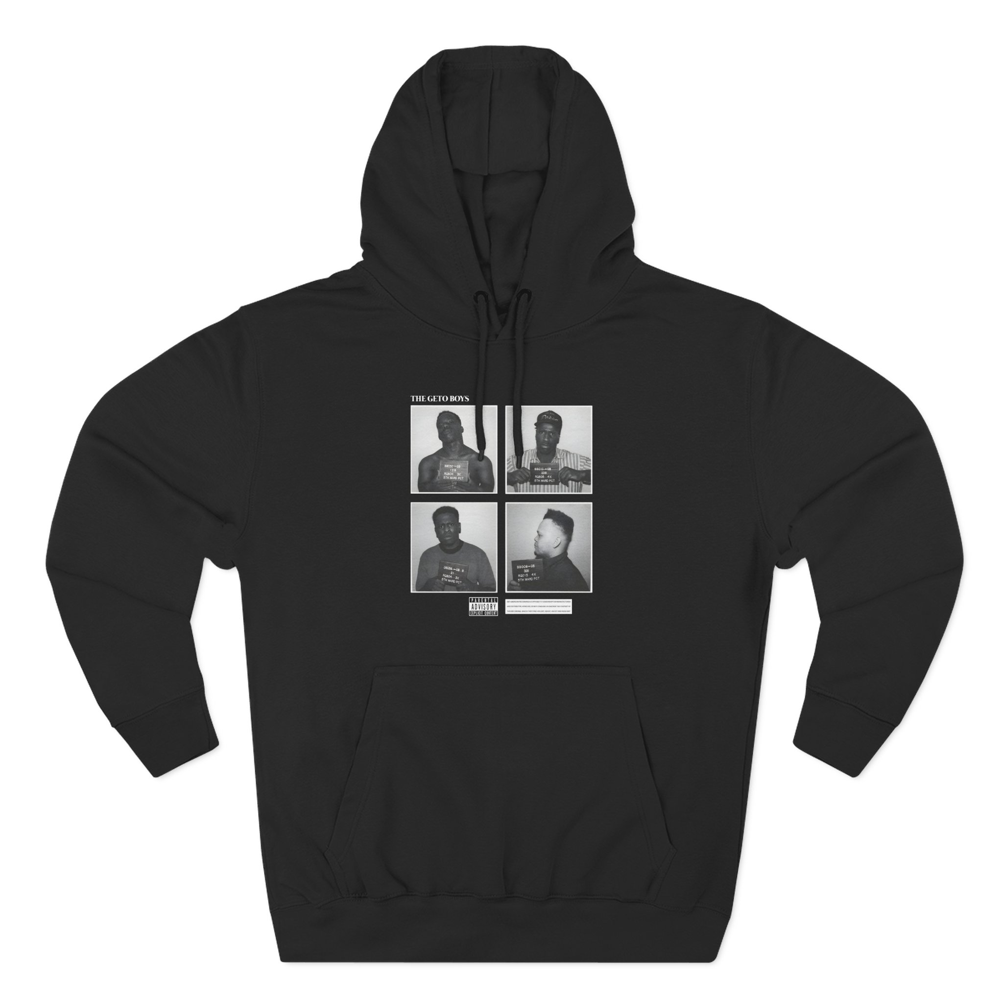 Geto Boys Three-Panel Fleece Hoodie