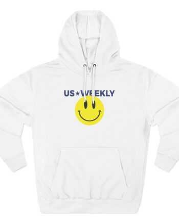 White Reaper Three-Panel Fleece Hoodie