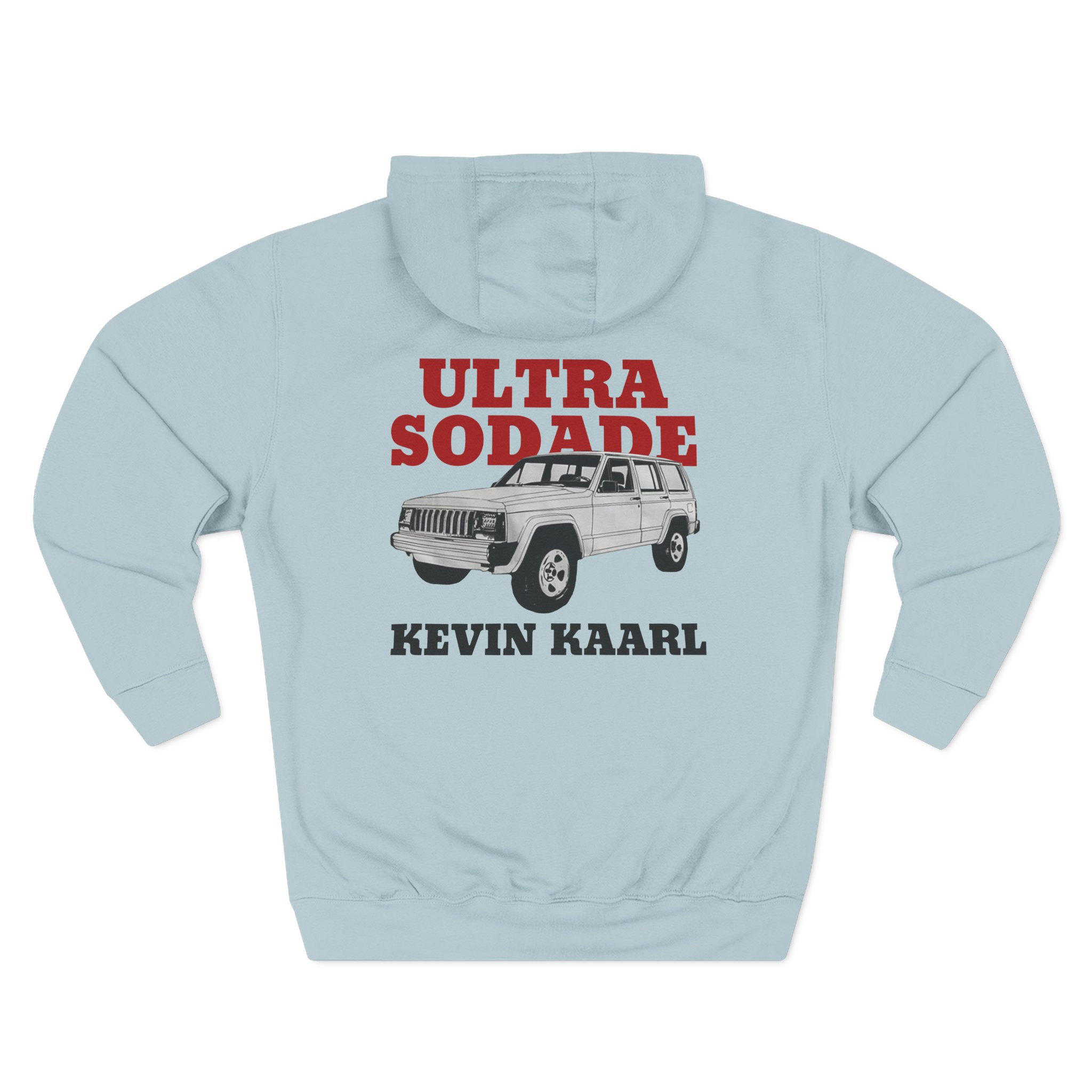 Kevin Kaarl Ultra Sodade Three-Panel Fleece Hoodie