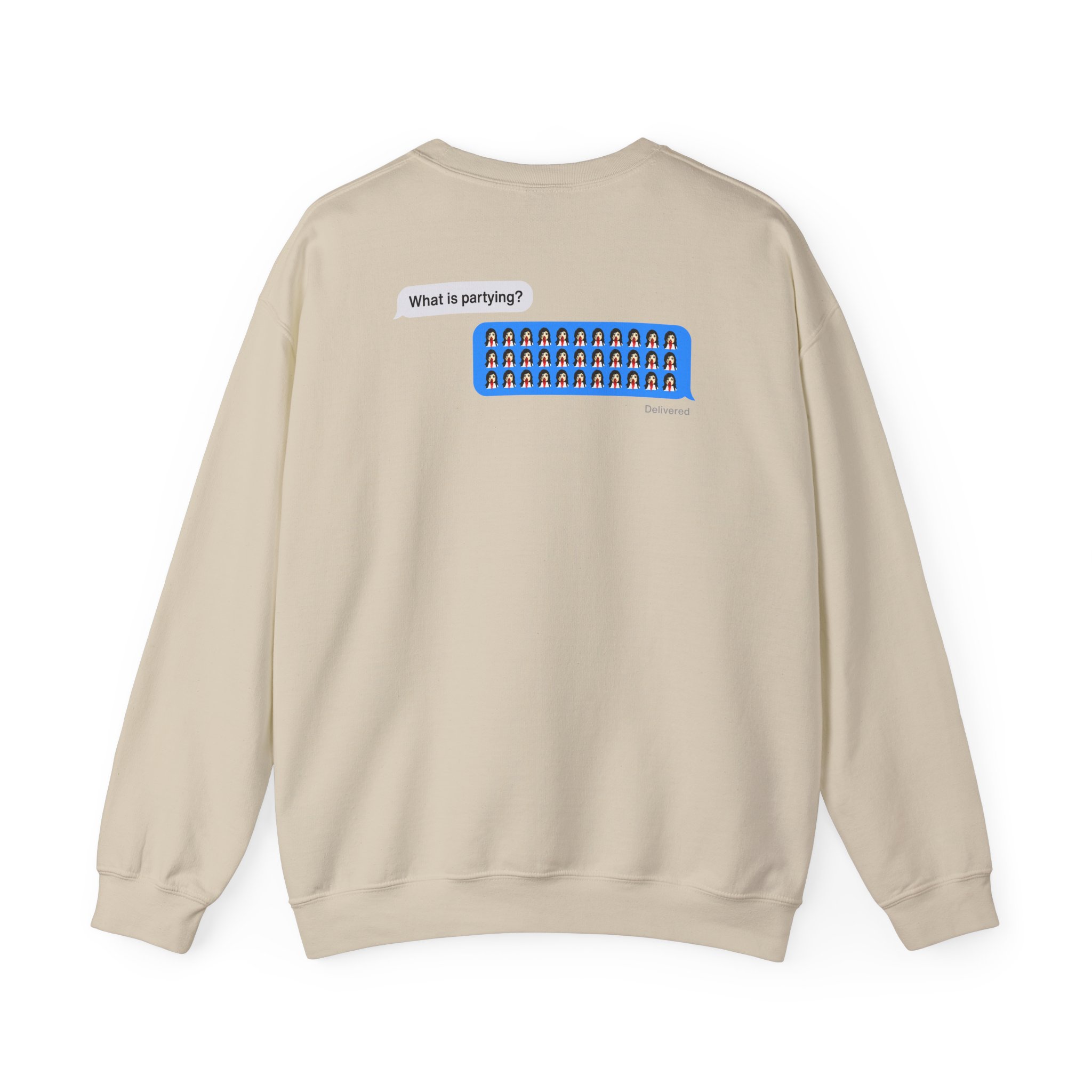 Andrew Wk Emoji Unisex Heavy Blendâ„¢ Crewneck Sweatshirt