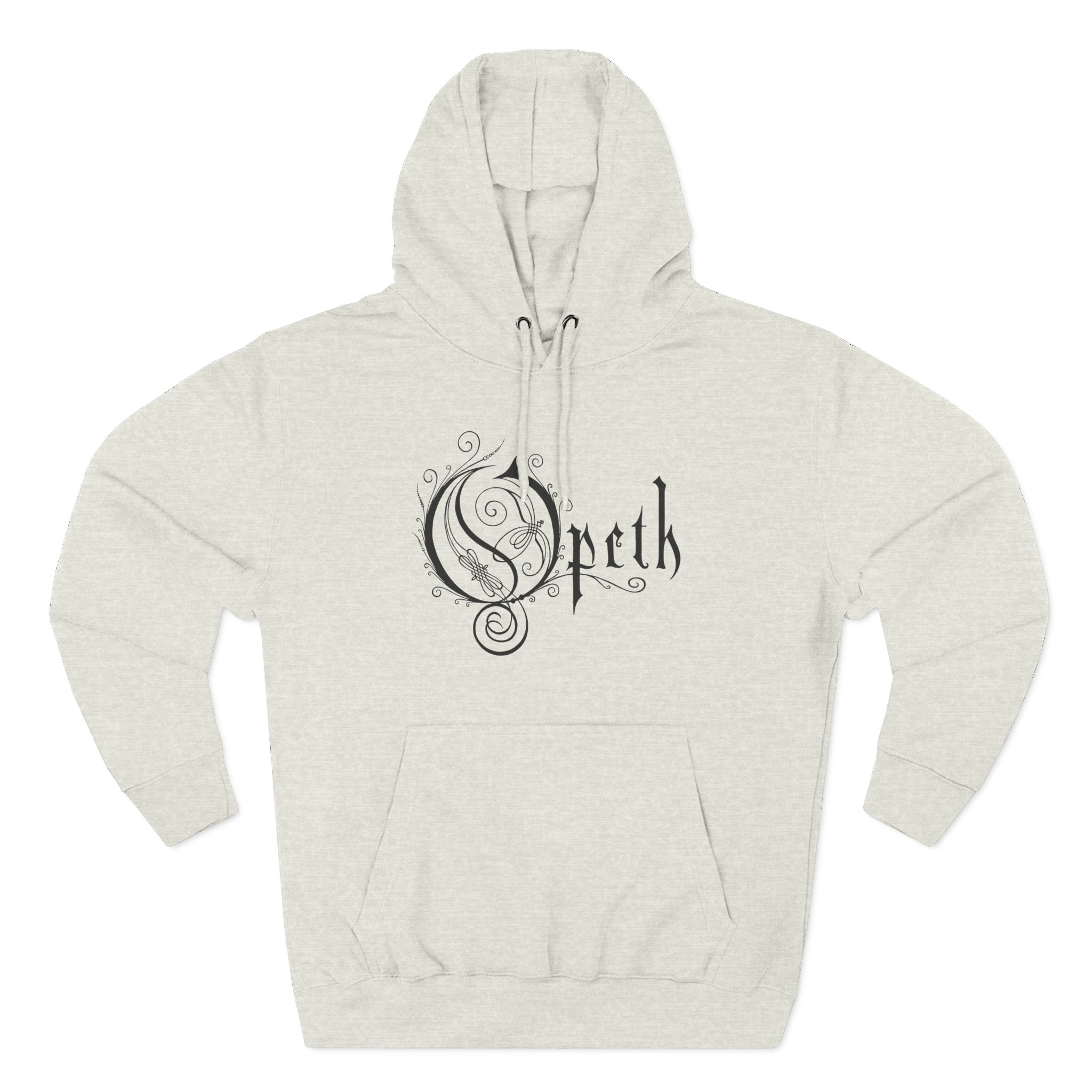 Opeth Logo Three-Panel Fleece Hoodie