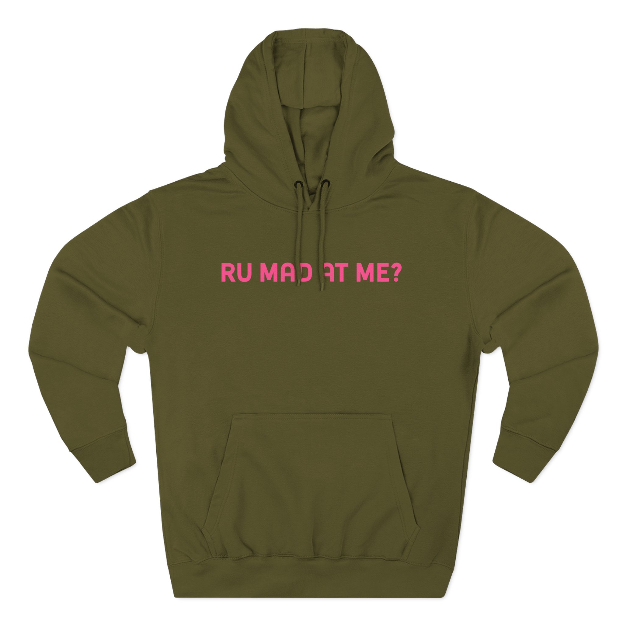 Kat Timpf R U Mad at Me Three-Panel Fleece Hoodie