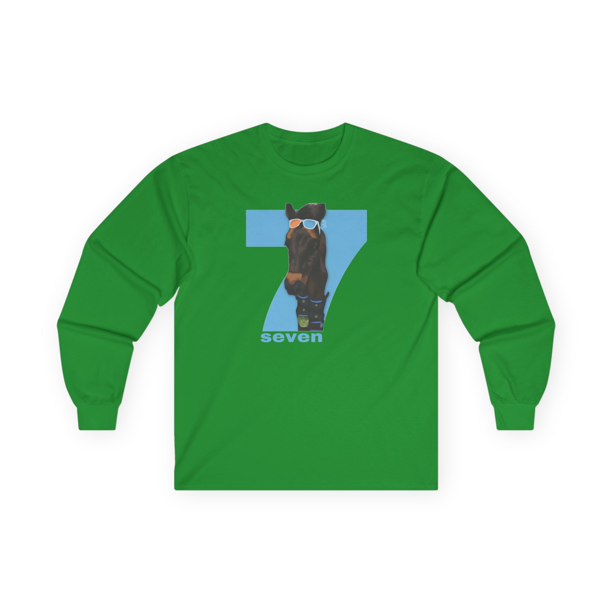 Katie Van Slyke Shady Seven Unisex Ultra Cotton Long Sleeve Tee