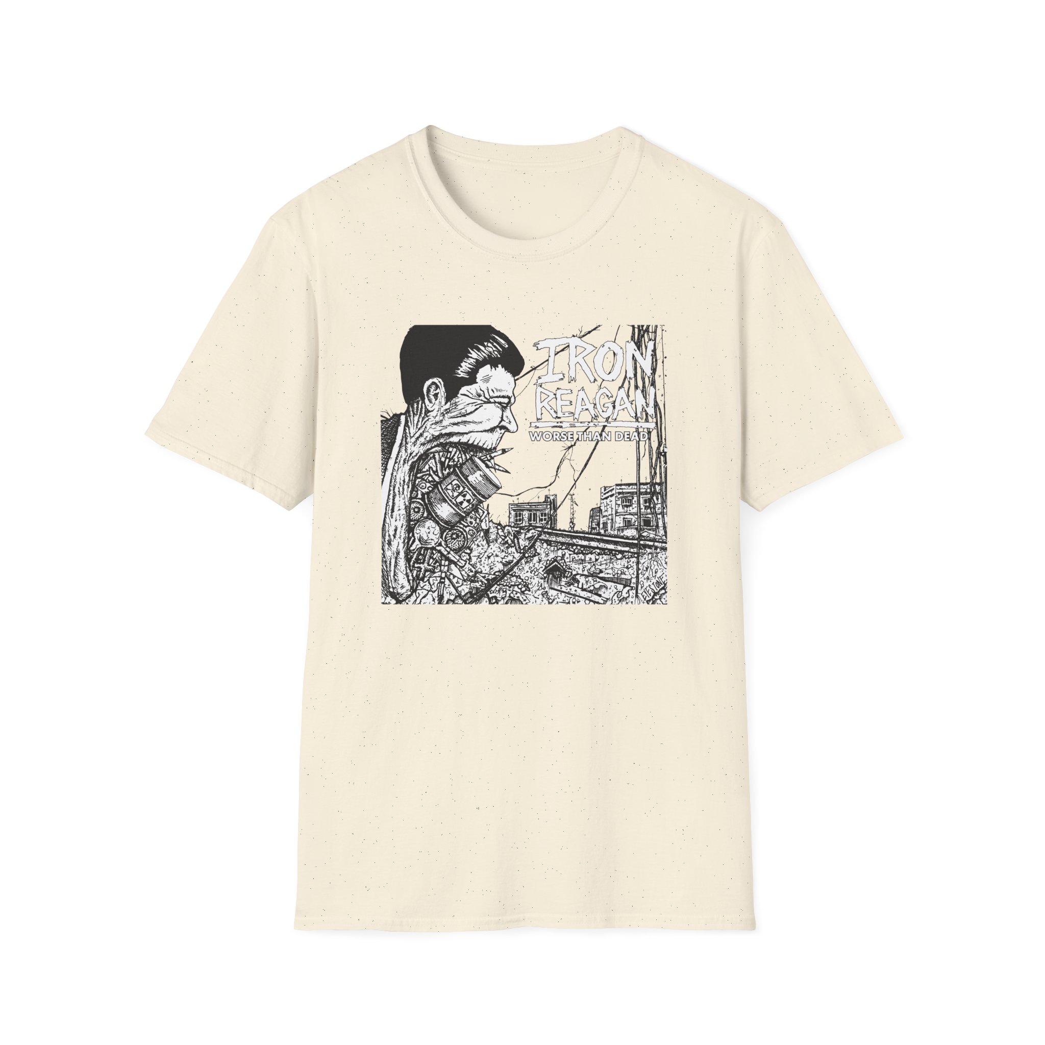 Iron Reagan Worse Than Dead Unisex Softstyle T-Shirt