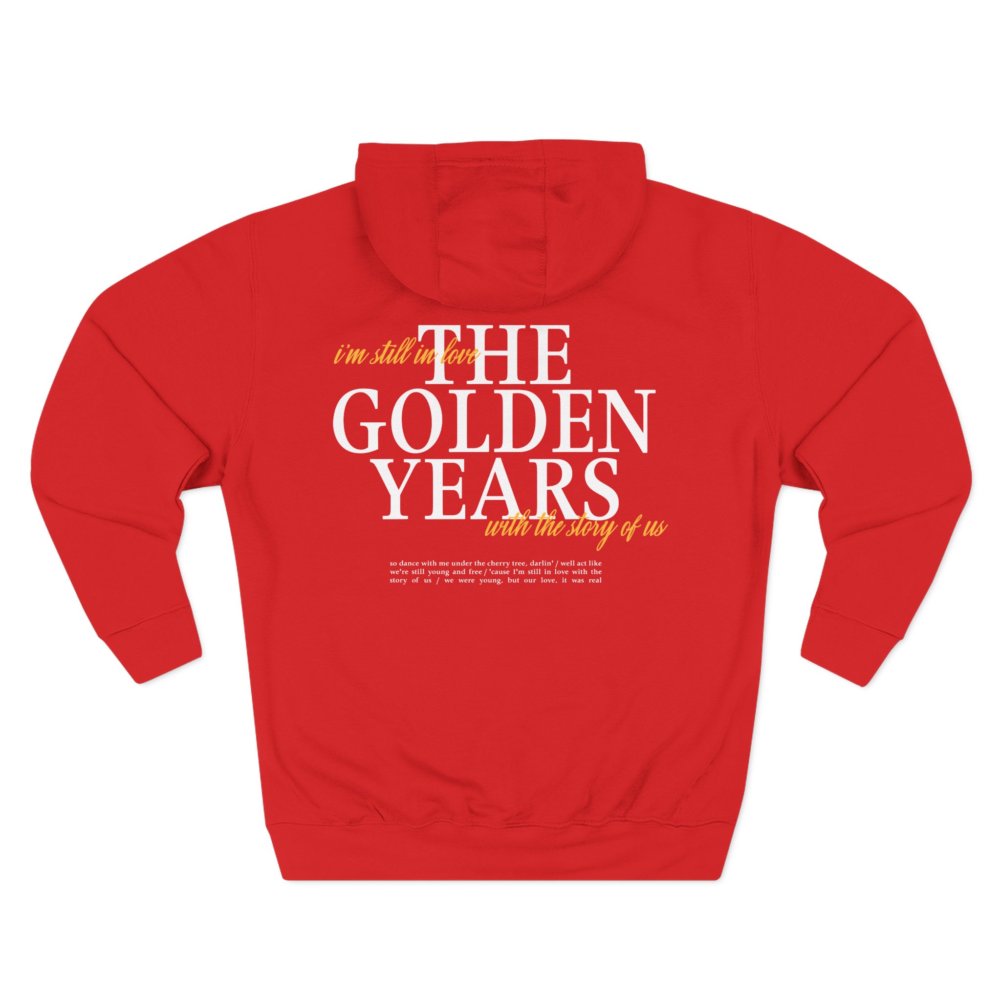 Joshua Bassett Lyric Three-Panel Fleece Hoodie