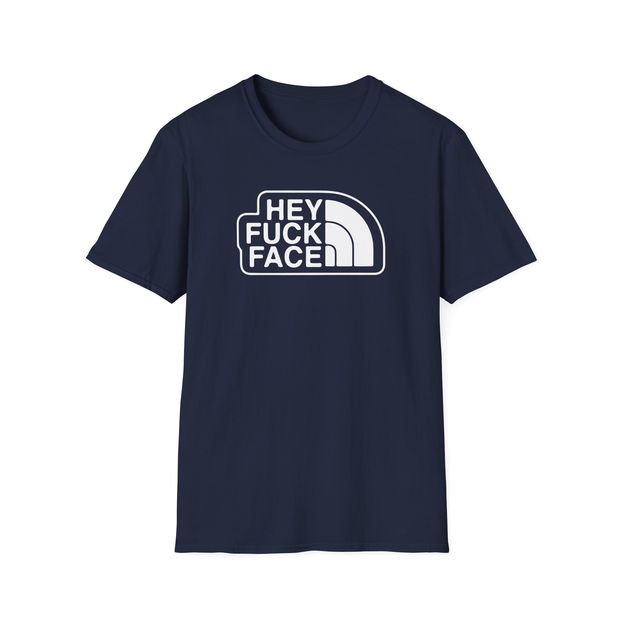 Aba and Preach Hey Fuck Face Unisex Softstyle T-Shirt