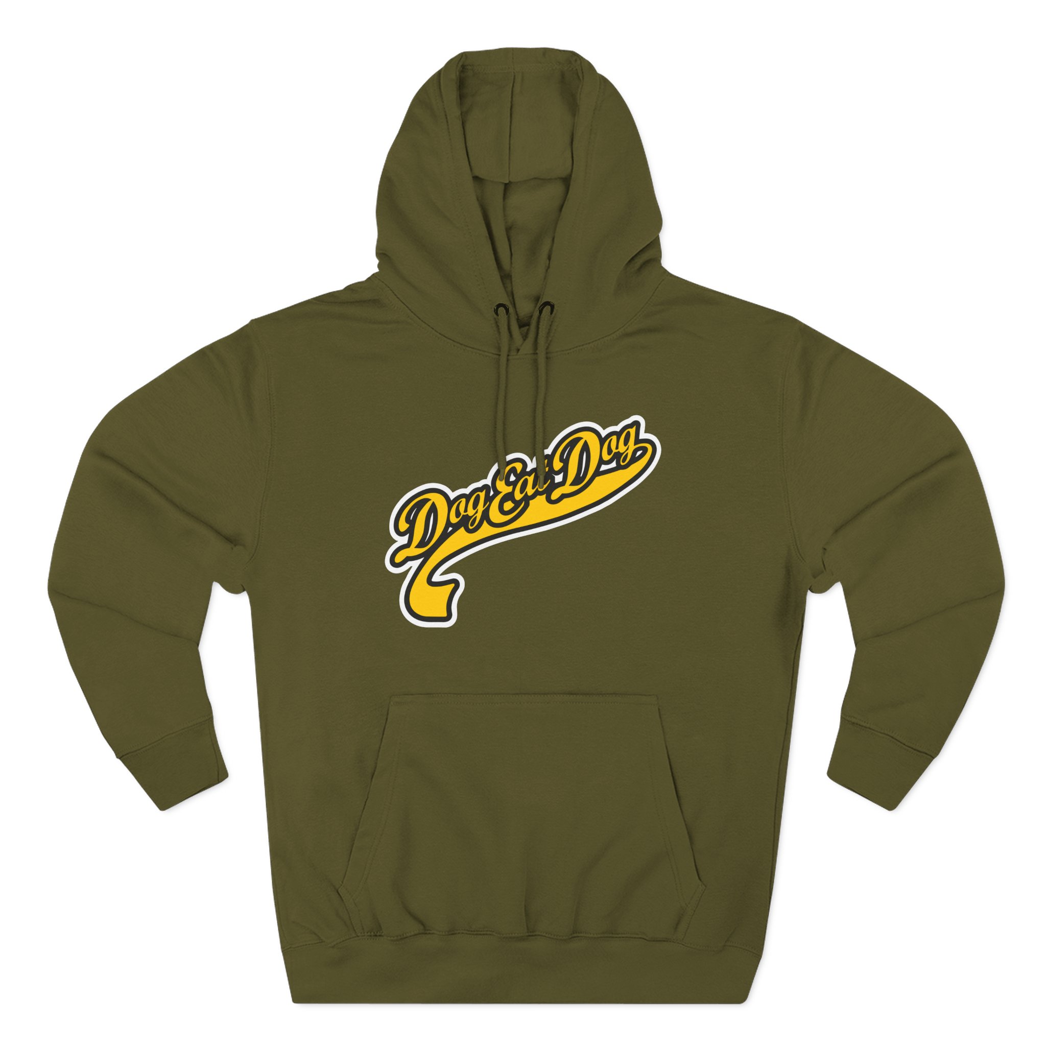 Dog Eat Dog Three-Panel Fleece Hoodie