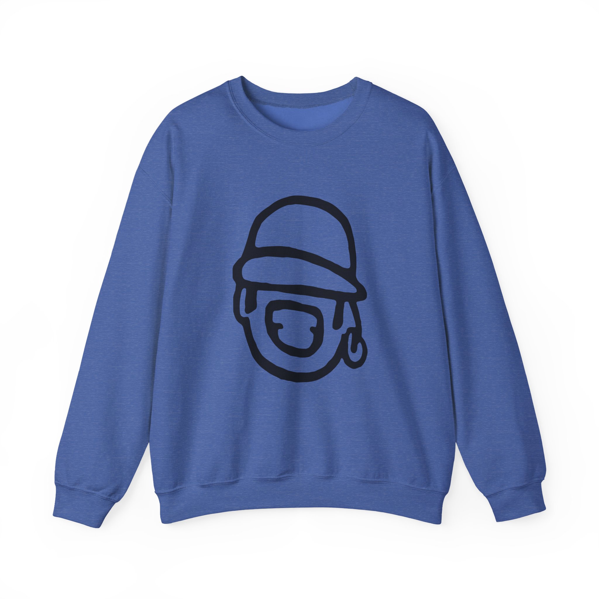 Niko B Big Face Unisex Heavy Blend Crewneck Sweatshirt
