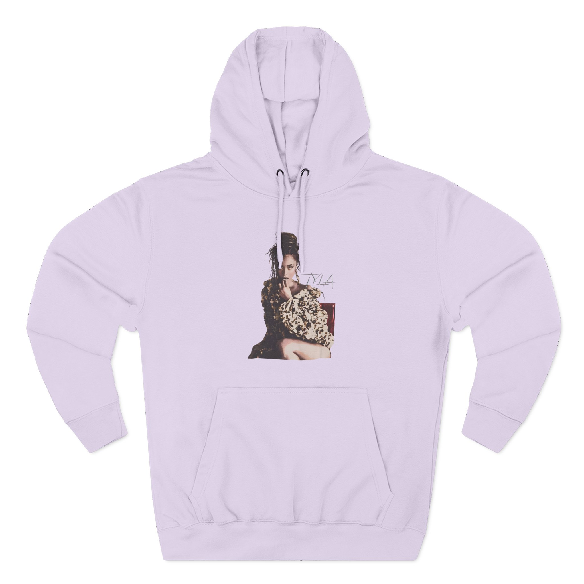 Tyla Sitting Portrait Three-Panel Fleece Hoodie