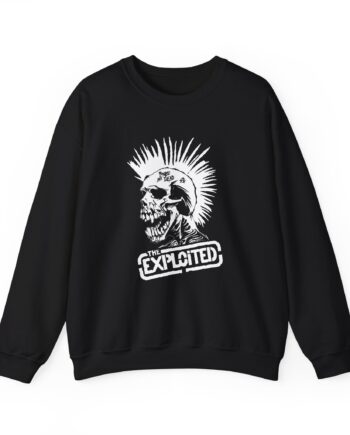 The Exploited Punk's Not Dead Unisex Heavy Blend™ Crewneck Sweatshirt