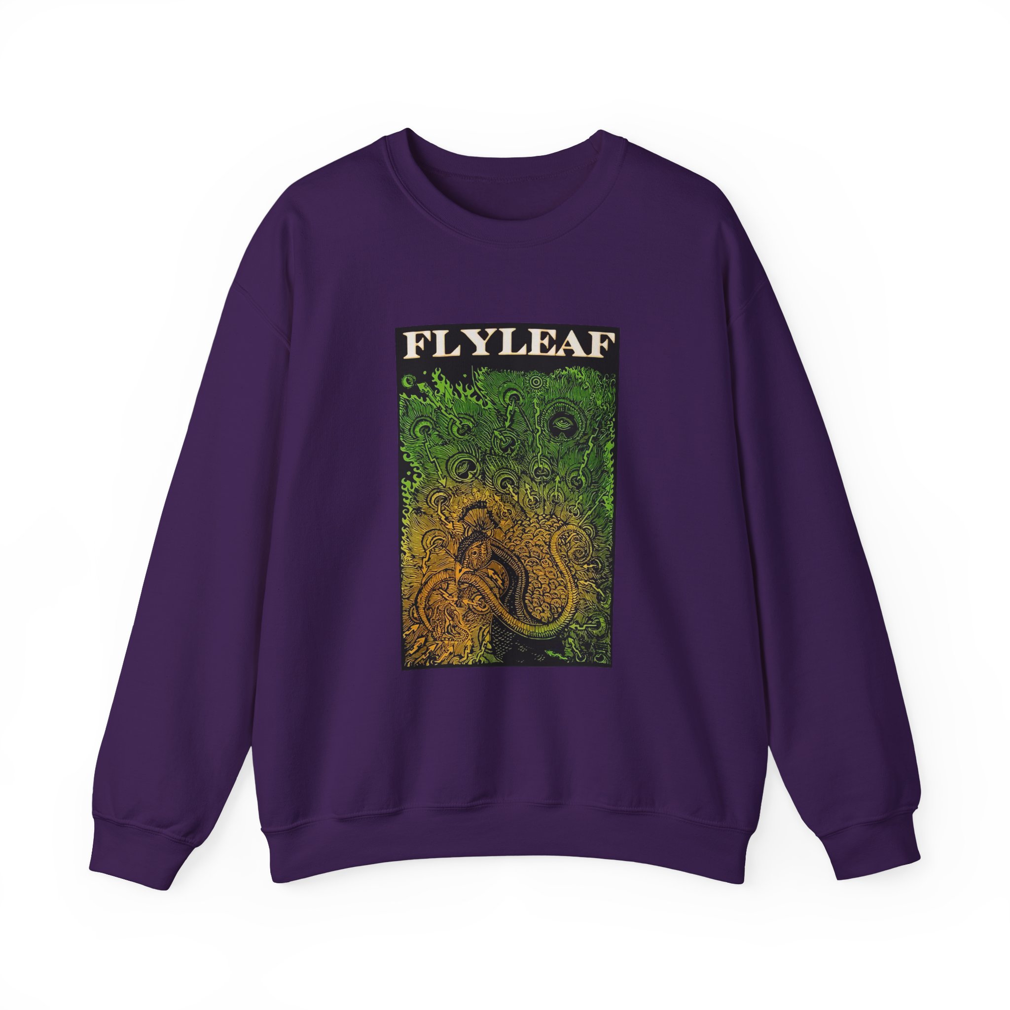 Flyleaf Horizons Album Art Unisex Heavy Blendâ„¢ Crewneck Sweatshirt