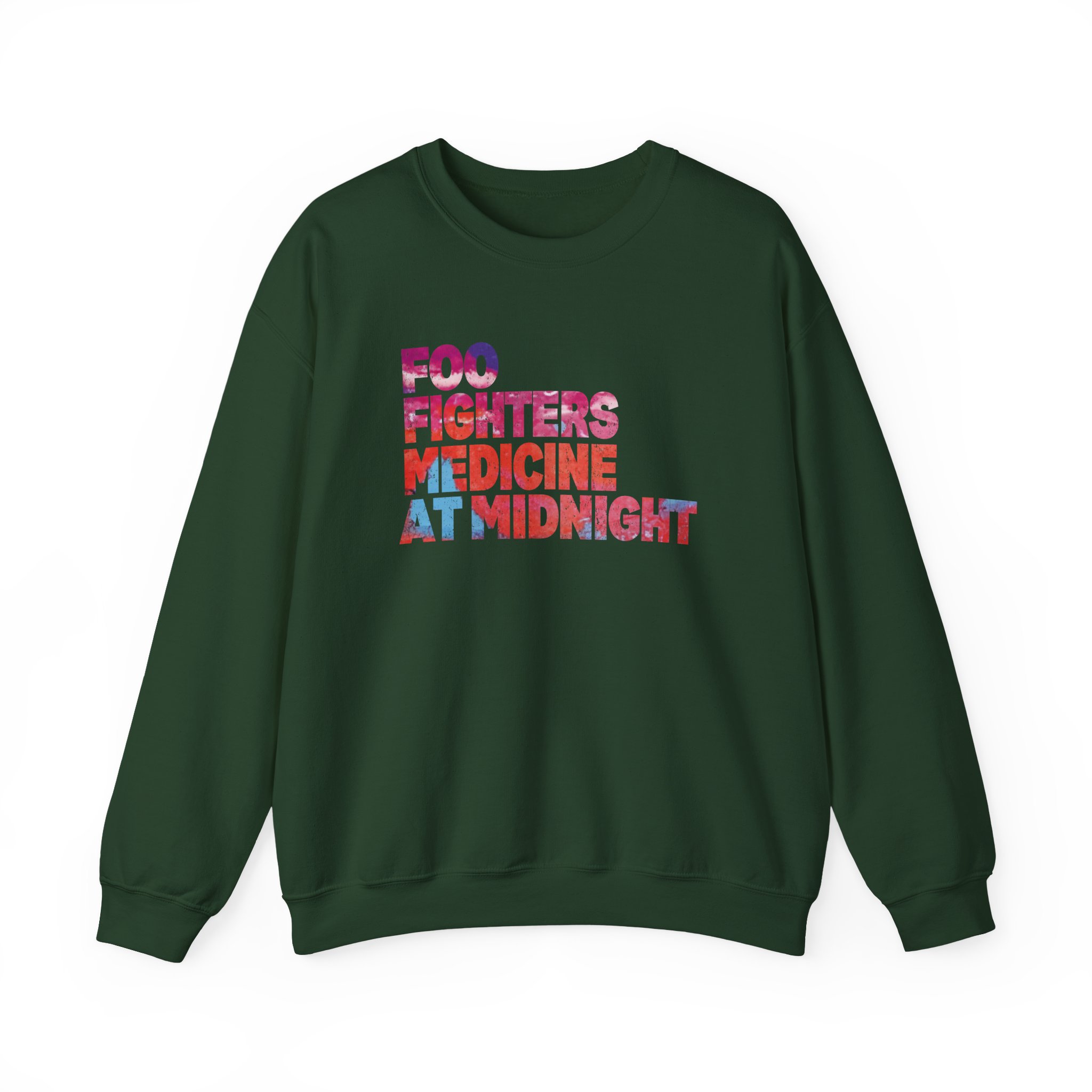 Foo Fighters Stacked Album Unisex Heavy Blendâ„¢ Crewneck Sweatshirt