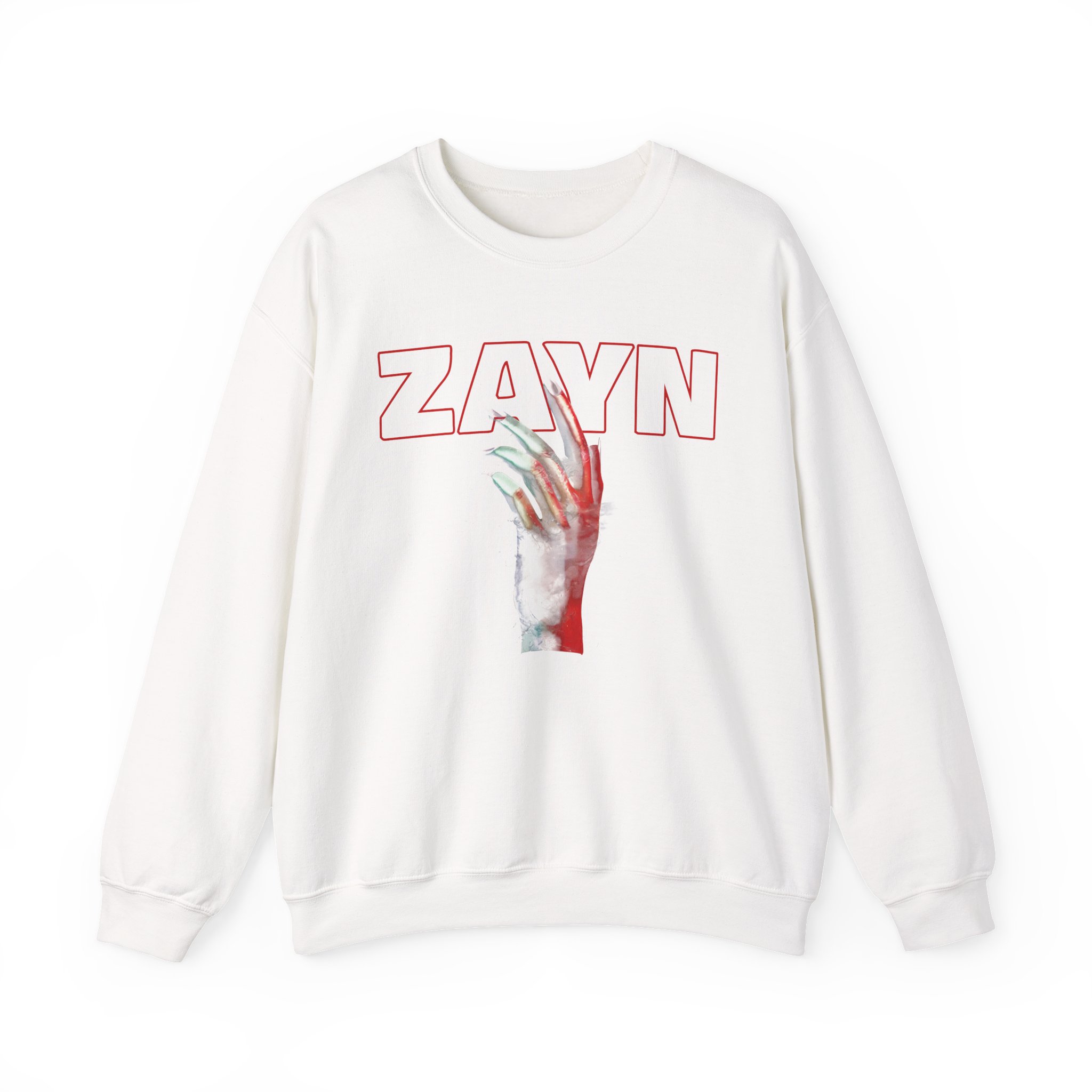 Zayn Malik Fingers Unisex Heavy Blendâ„¢ Crewneck Sweatshirt