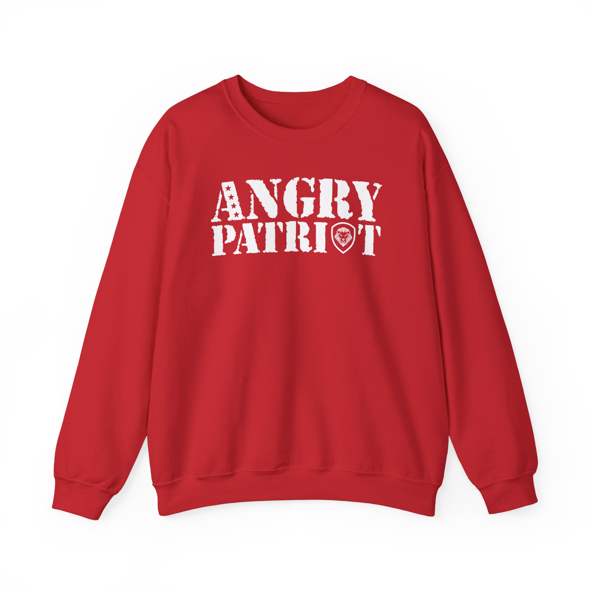 Valuetainment Angry Patriot Unisex Heavy Blendâ„¢ Crewneck Sweatshirt