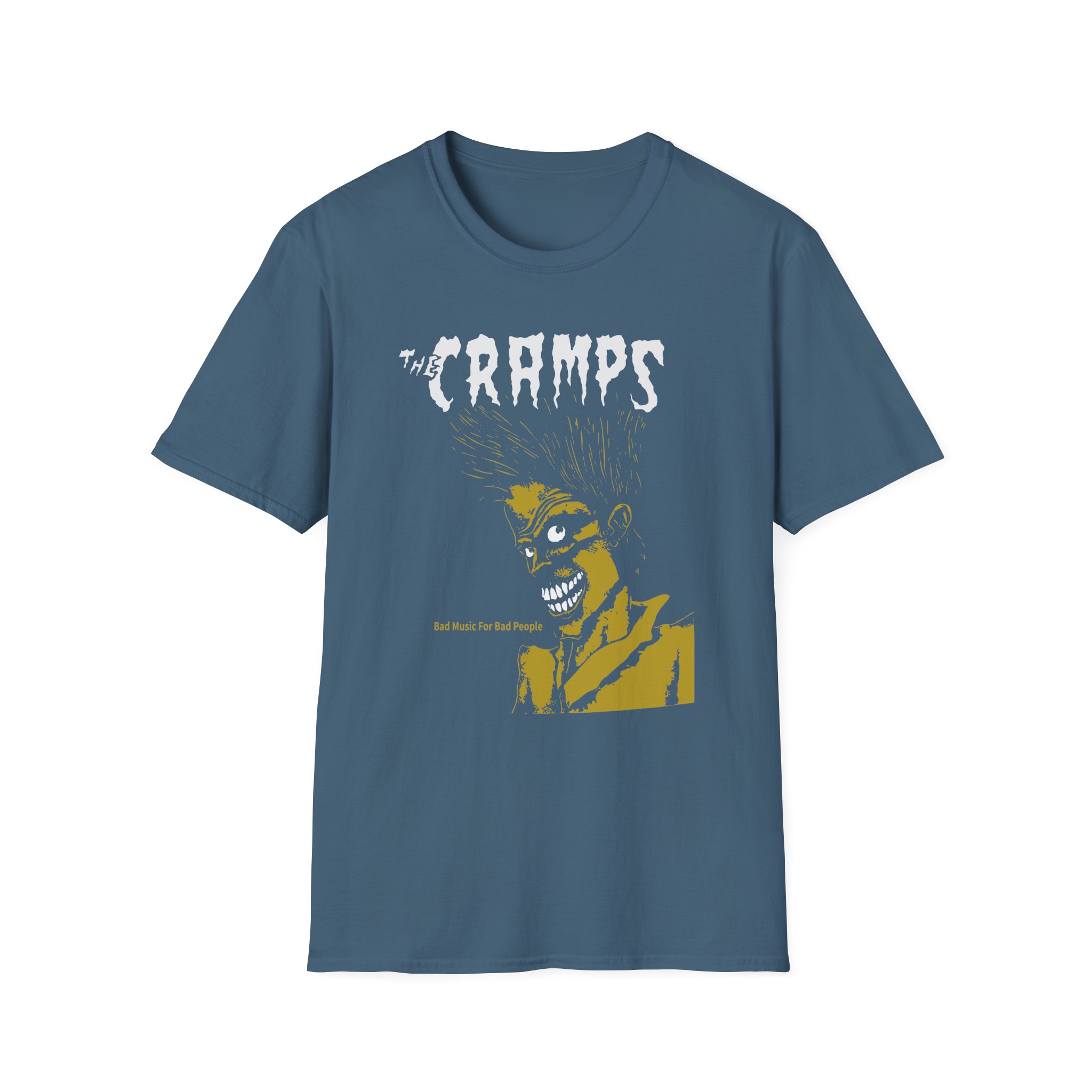 The Cramps Bad Music for Bad People Unisex Softstyle T-Shirt