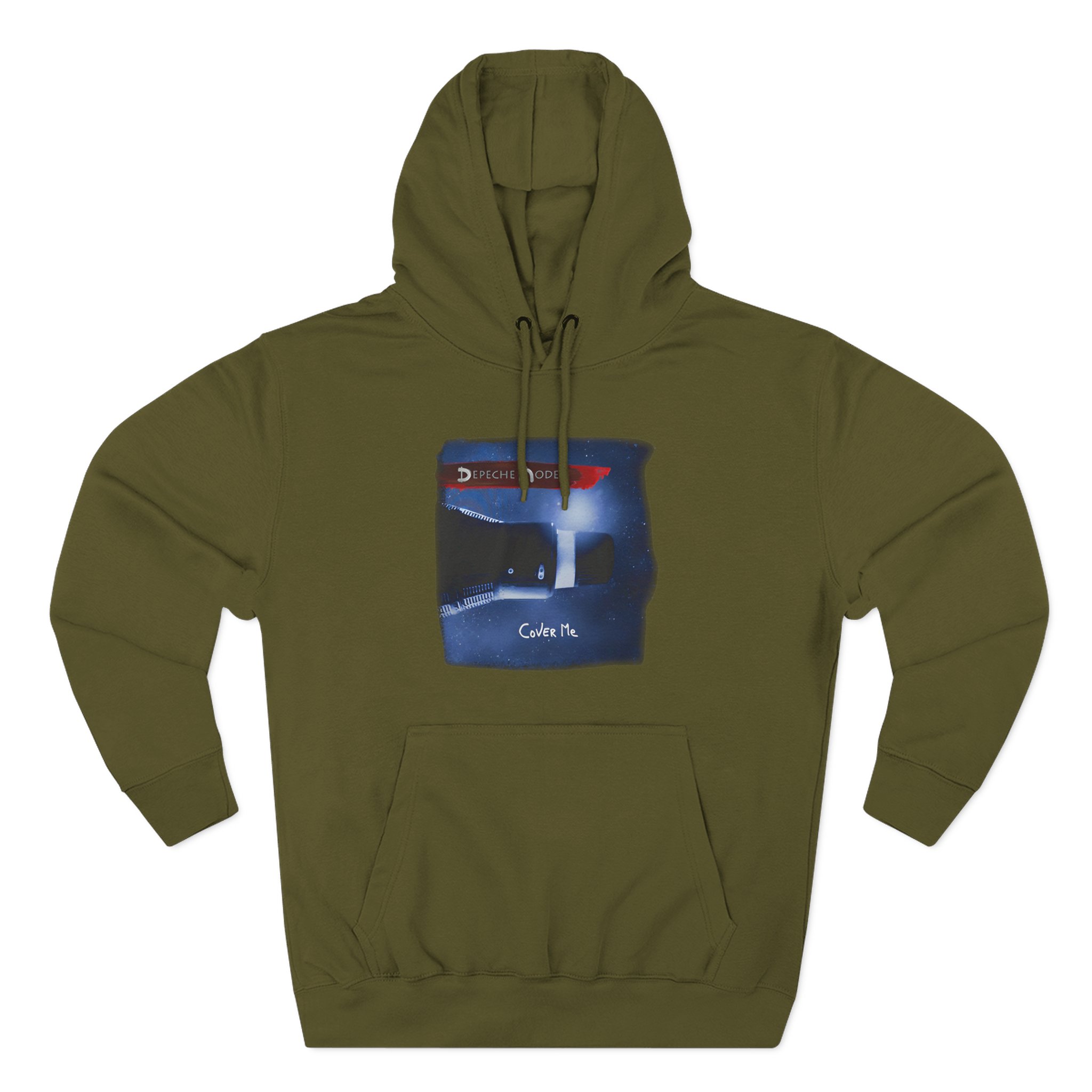 Depeche Mode Cover Me Three-Panel Fleece Hoodie