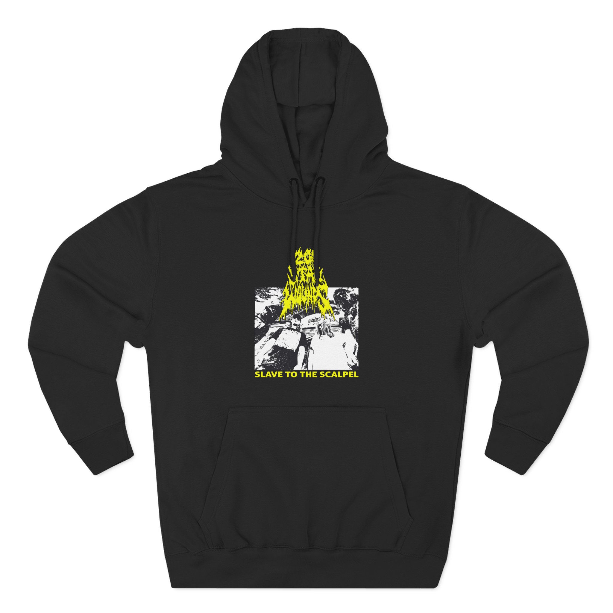 200 Stab Wounds Three-Panel Fleece Hoodie