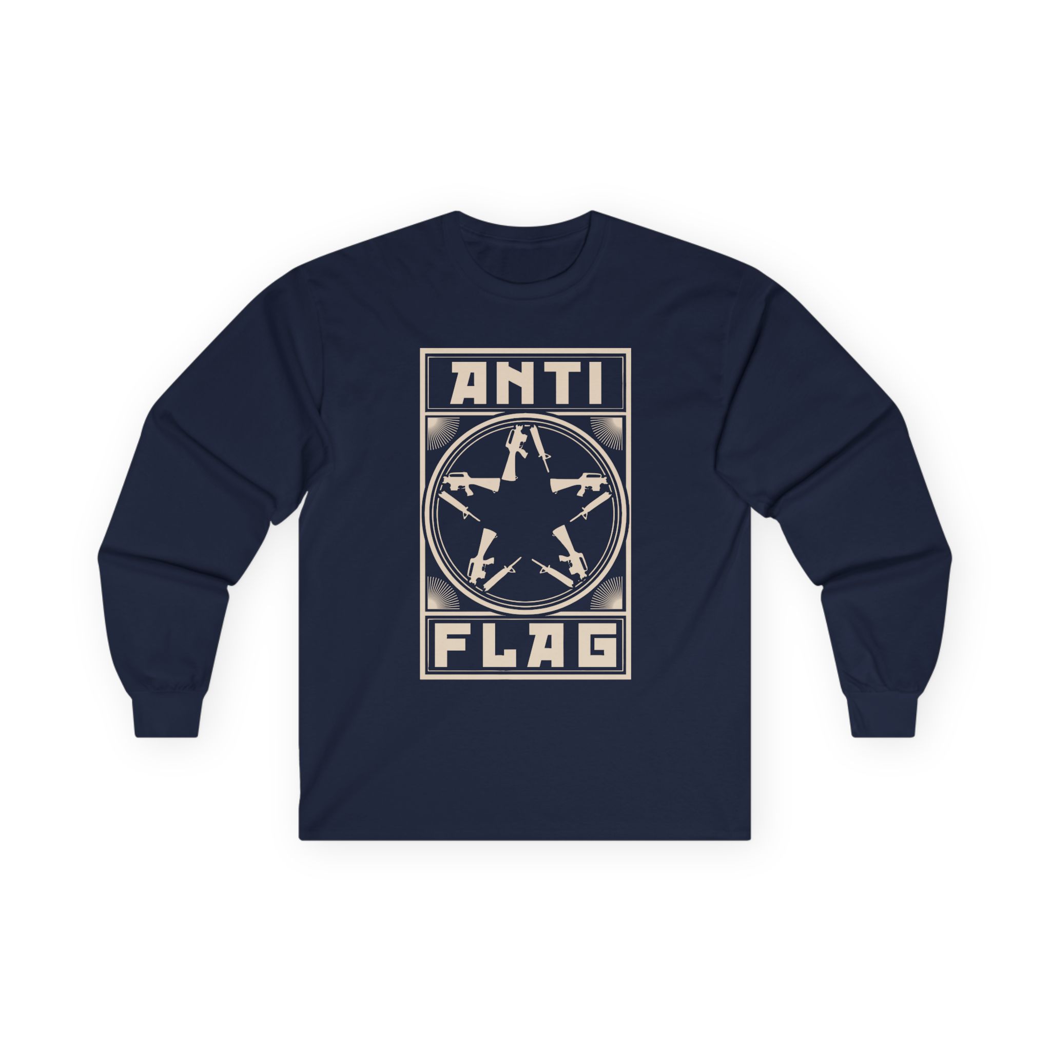 Anti Flag Comrade Gunstar Unisex Ultra Cotton Long Sleeve Tee