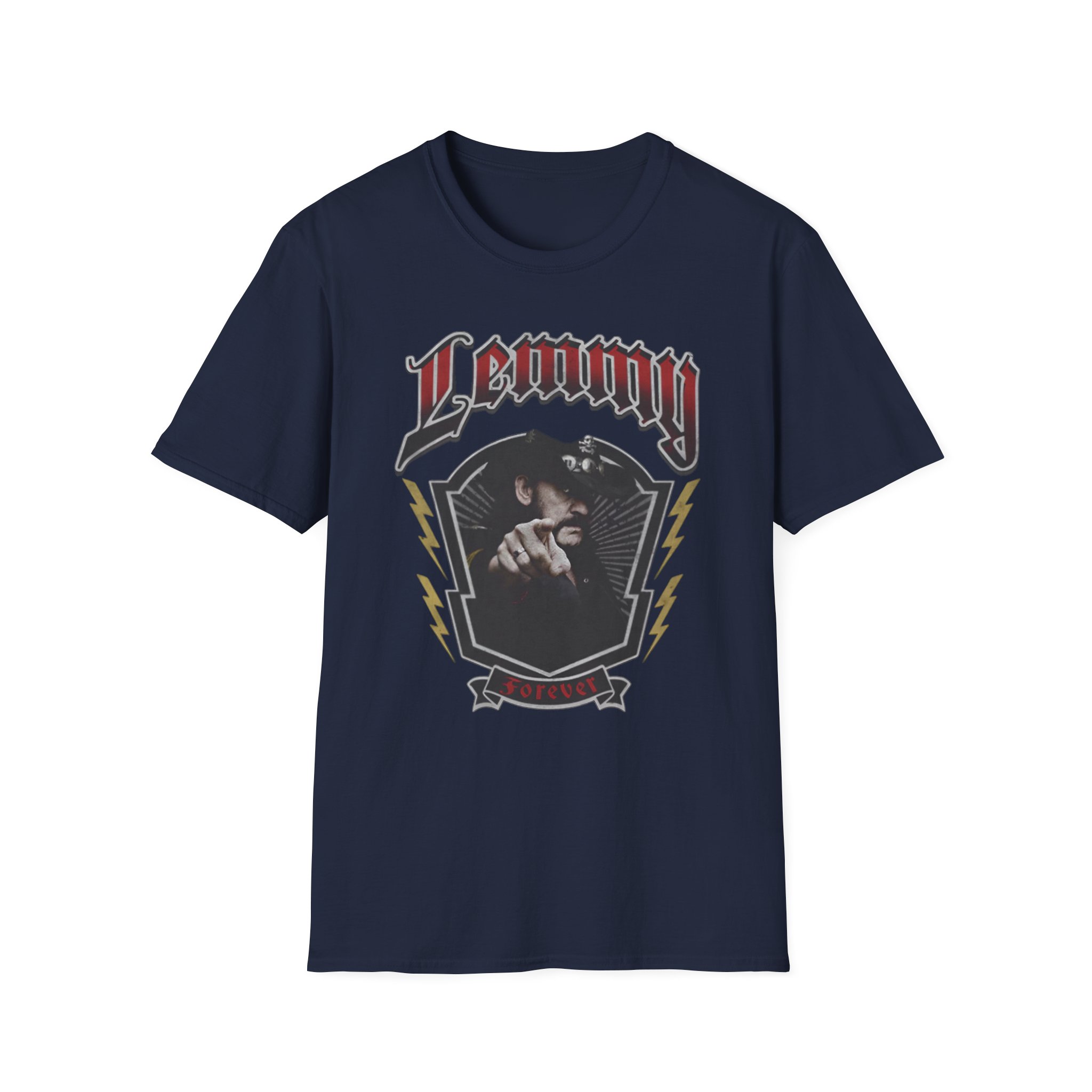 Lemmy Forever Insignia Unisex Softstyle T-Shirt