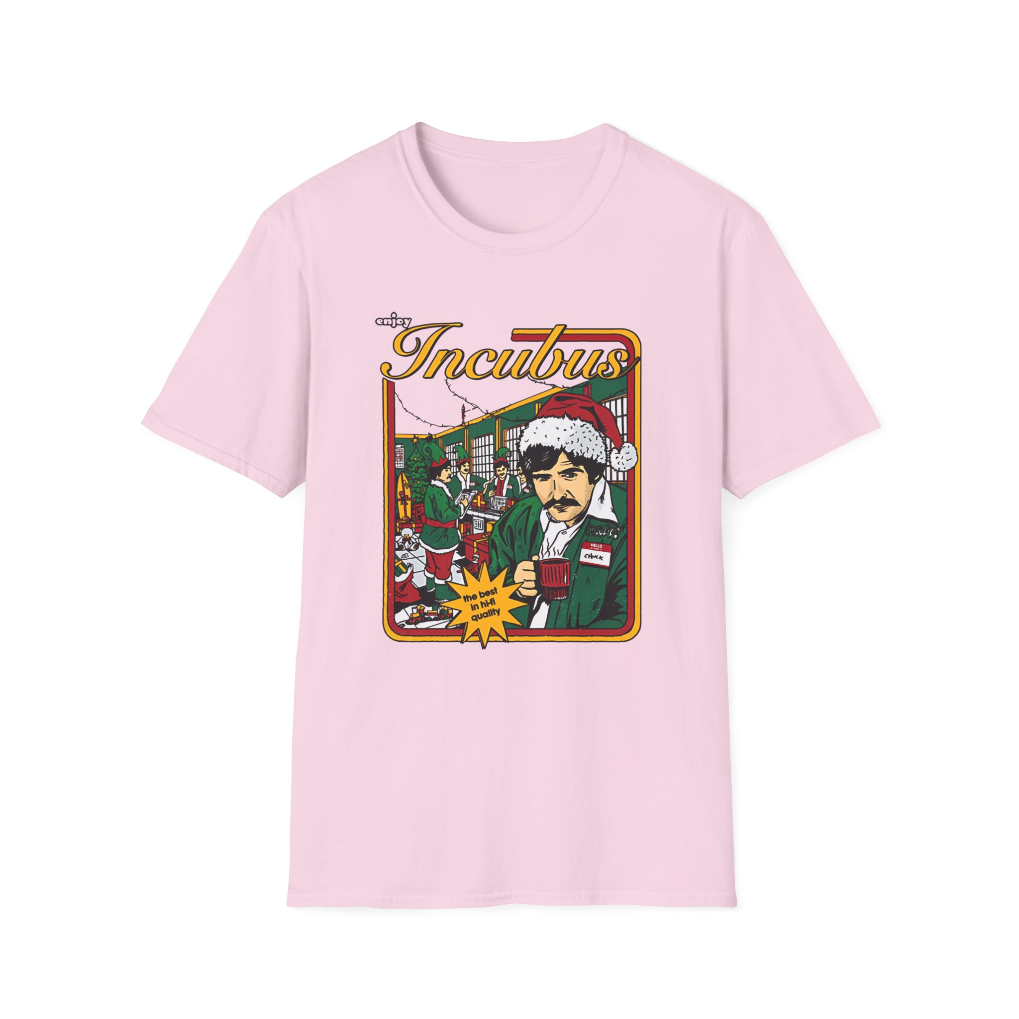 Incubus Santa Chuck Workshop Unisex Softstyle T-Shirt
