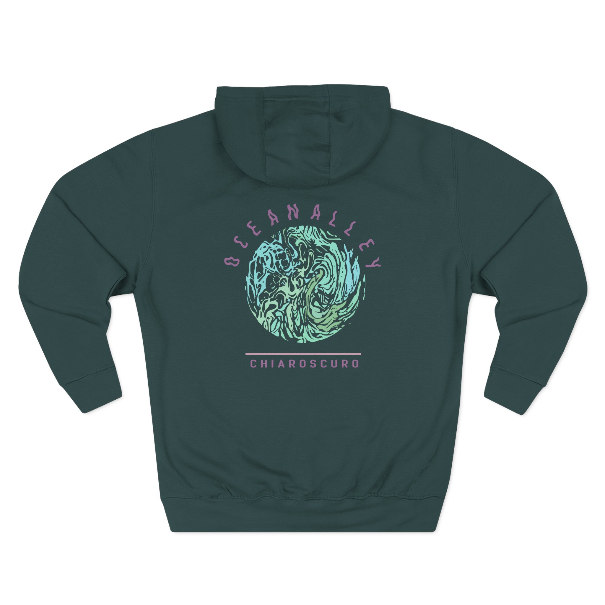 Ocean Alley Chiaroscuro Logo Three-Panel Fleece Hoodie