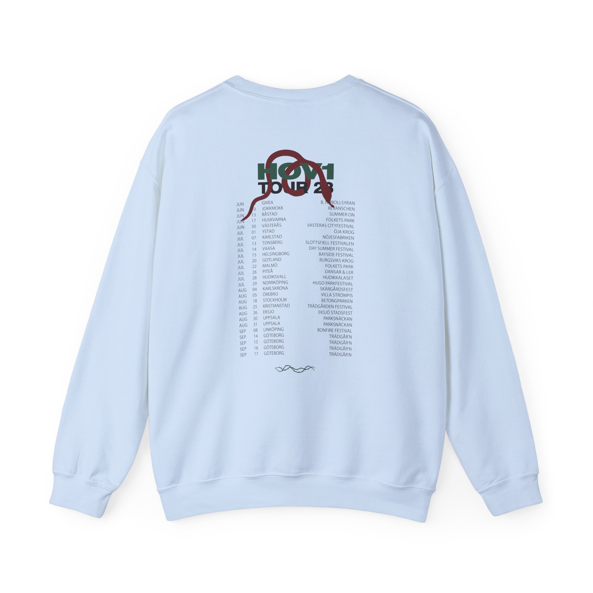 Hov1 Tour 2025 Unisex Heavy Blendâ„¢ Crewneck Sweatshirt