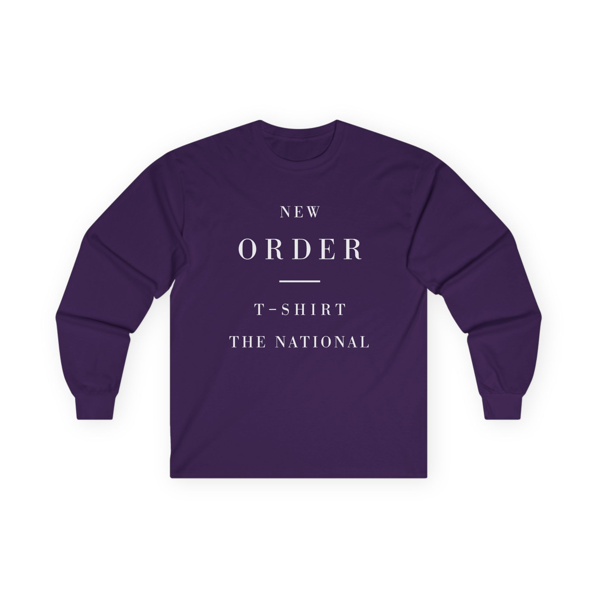 The National New Order Unisex Ultra Cotton Long Sleeve Tee
