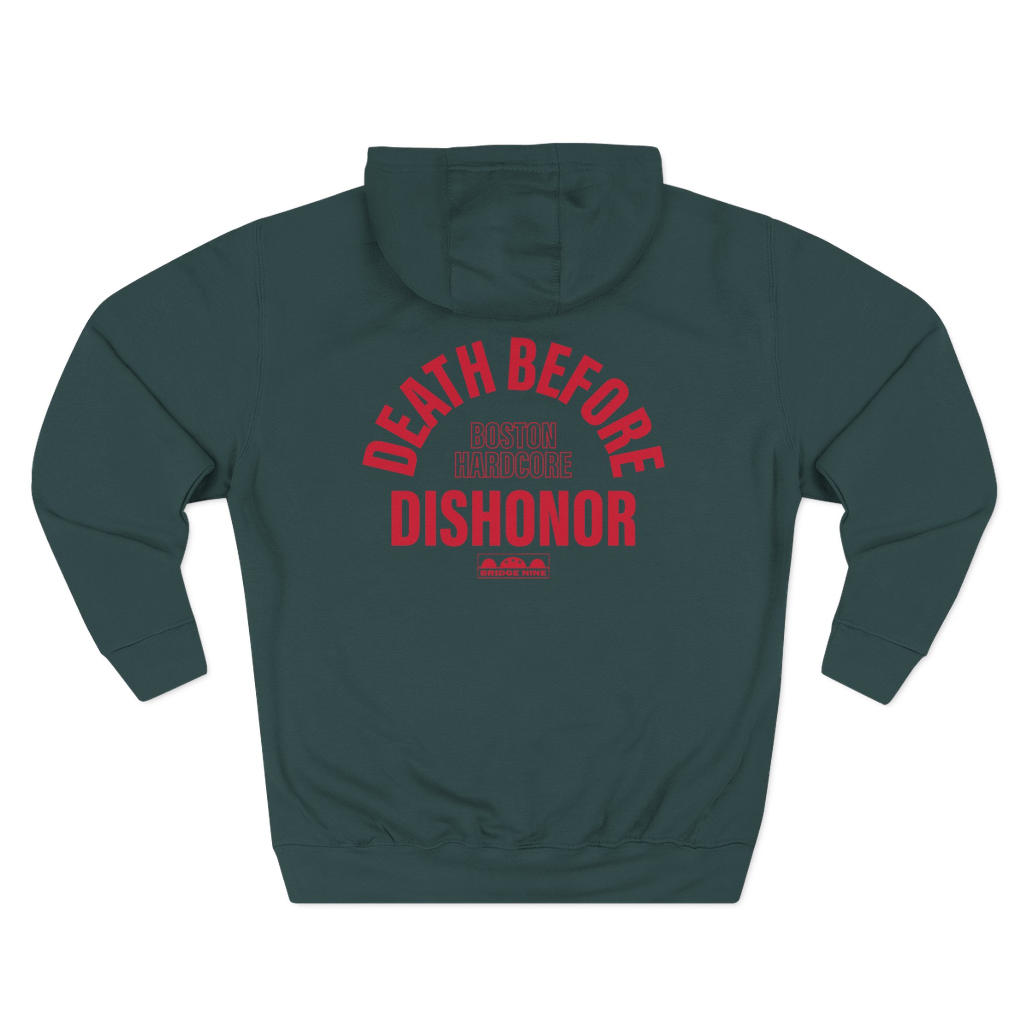 Death Before Dishonor Boston Arch Three-Panel Fleece Hoodie