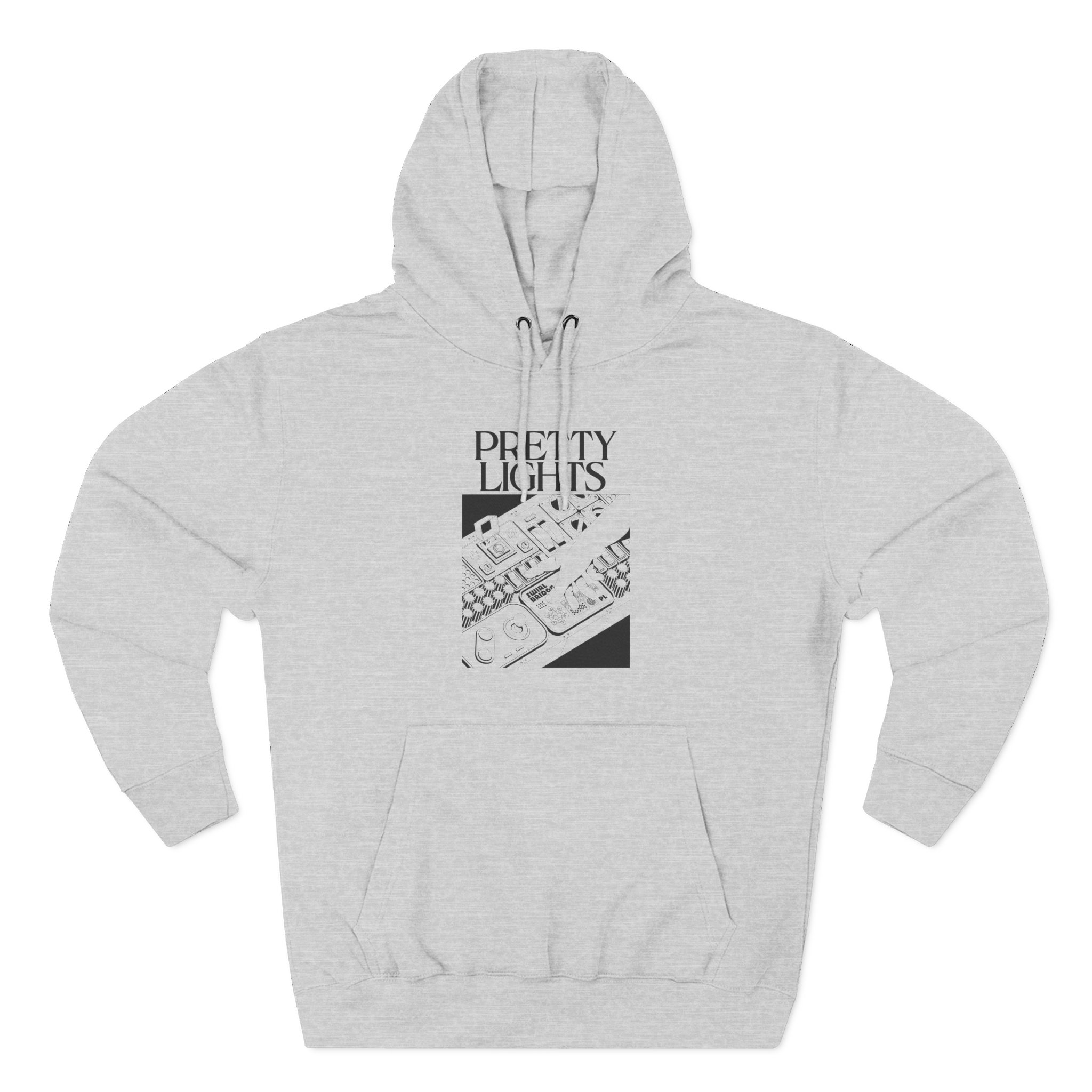 Pretty Lights Control Three-Panel Fleece Hoodie