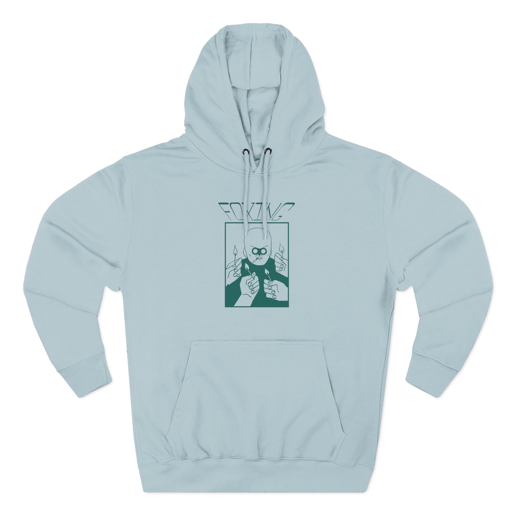 Foxing Cigman Three-Panel Fleece Hoodie
