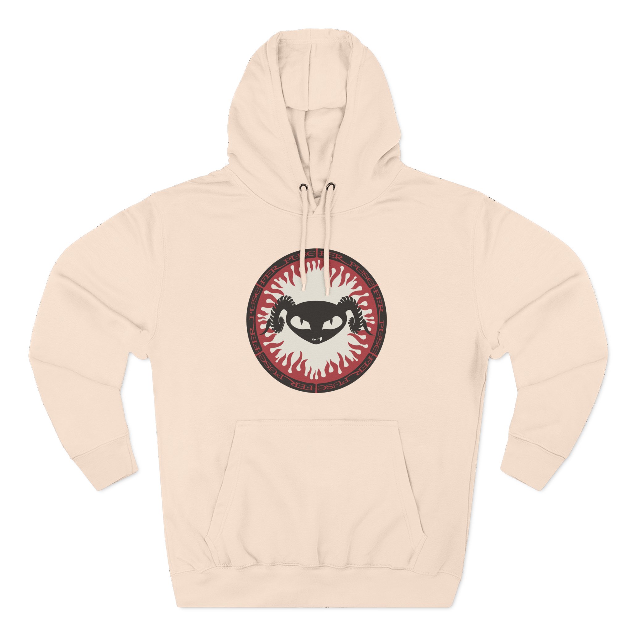 Puscifer Flame Logo Three-Panel Fleece Hoodie