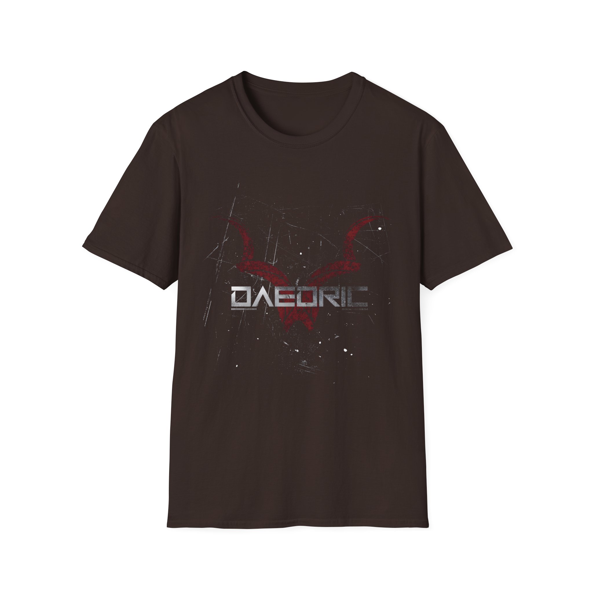 Daedric Eroded Logo Unisex Softstyle T-Shirt