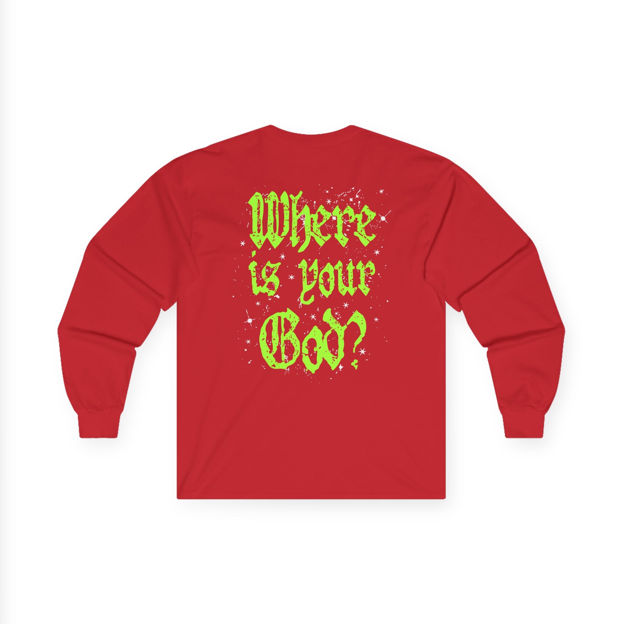 Suicide Silence Unanswered Neon Unisex Ultra Cotton Long Sleeve Tee