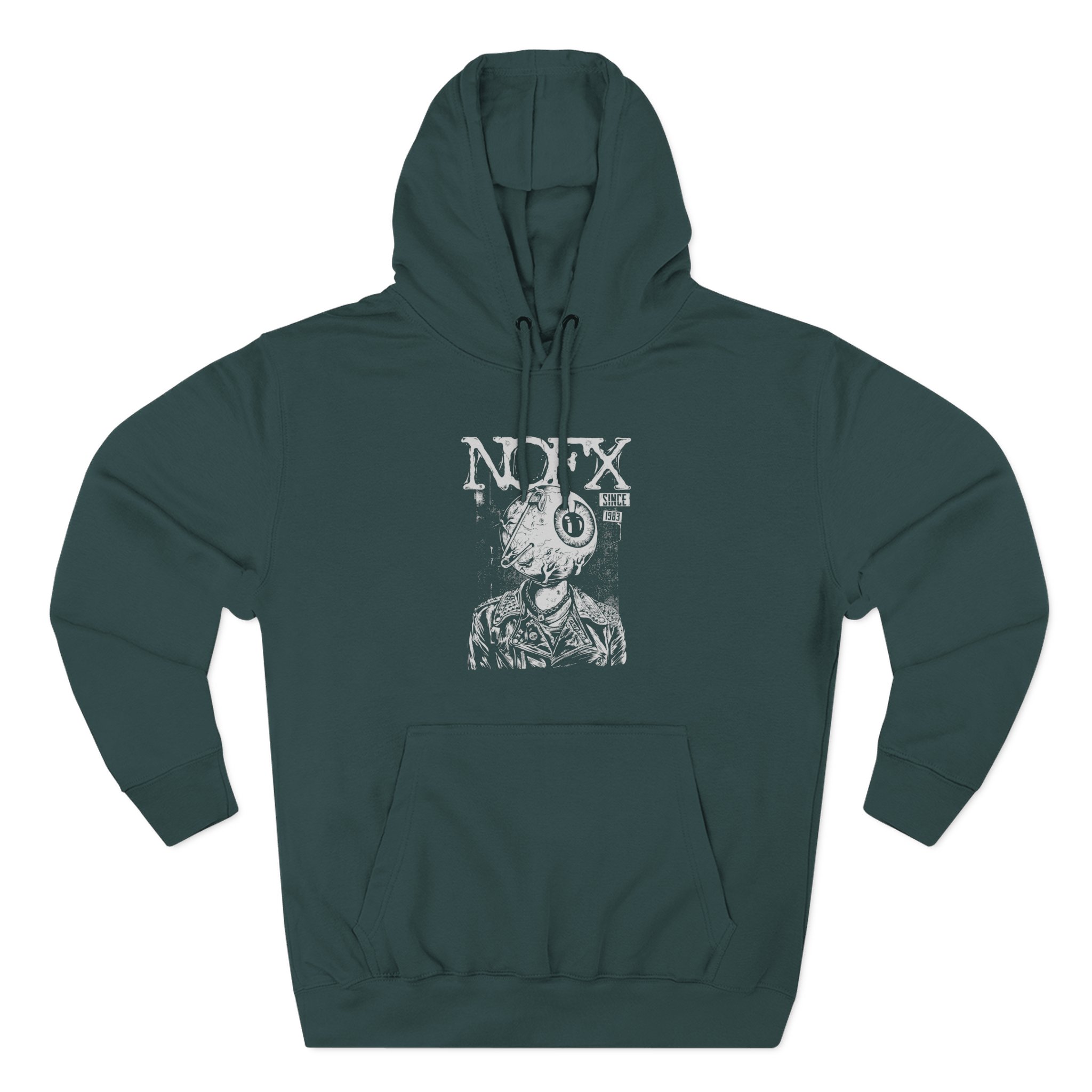Nofx Stickin in My Eye Three-Panel Fleece Hoodie