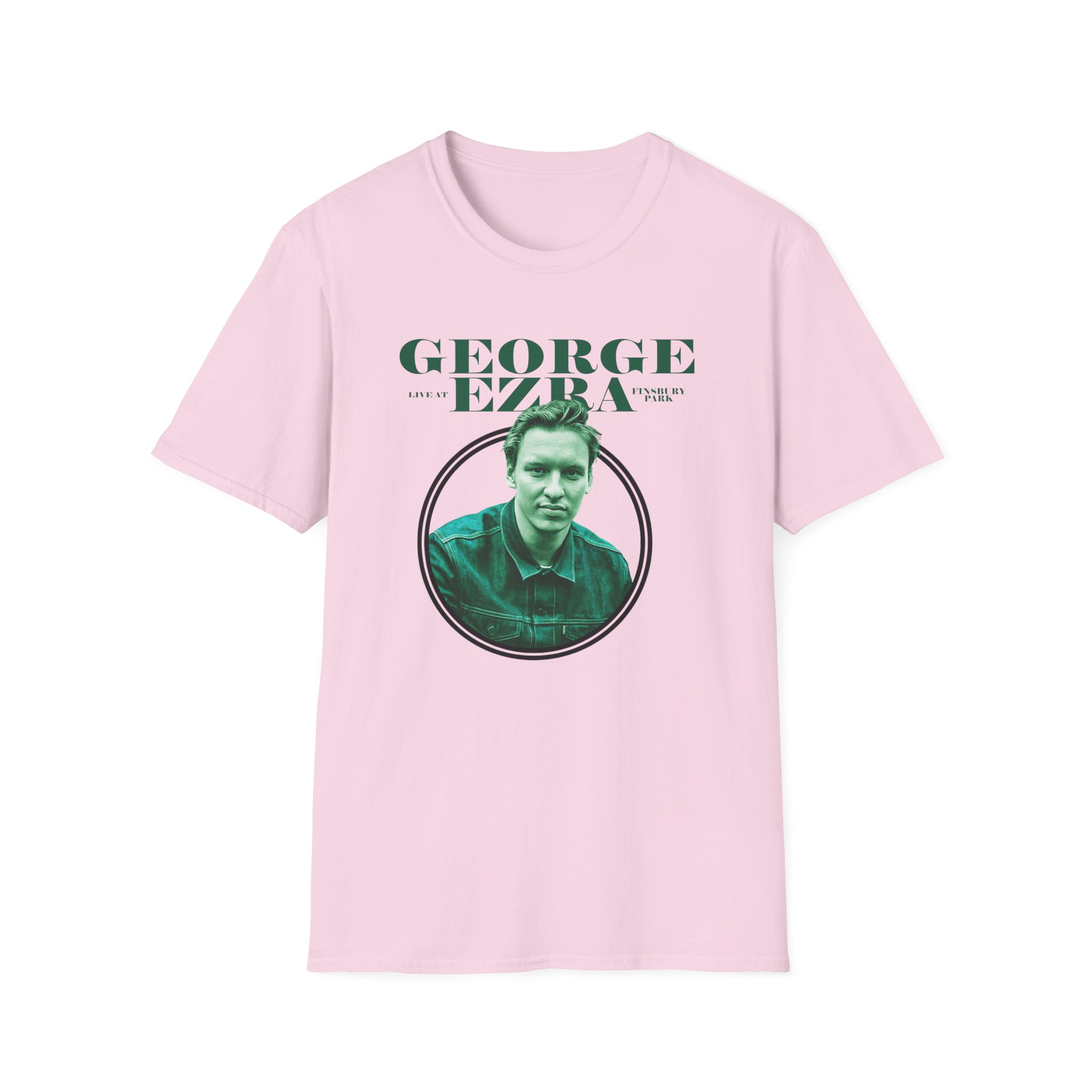 George Ezra Live at Finsbury Park Event Unisex Softstyle T-Shirt