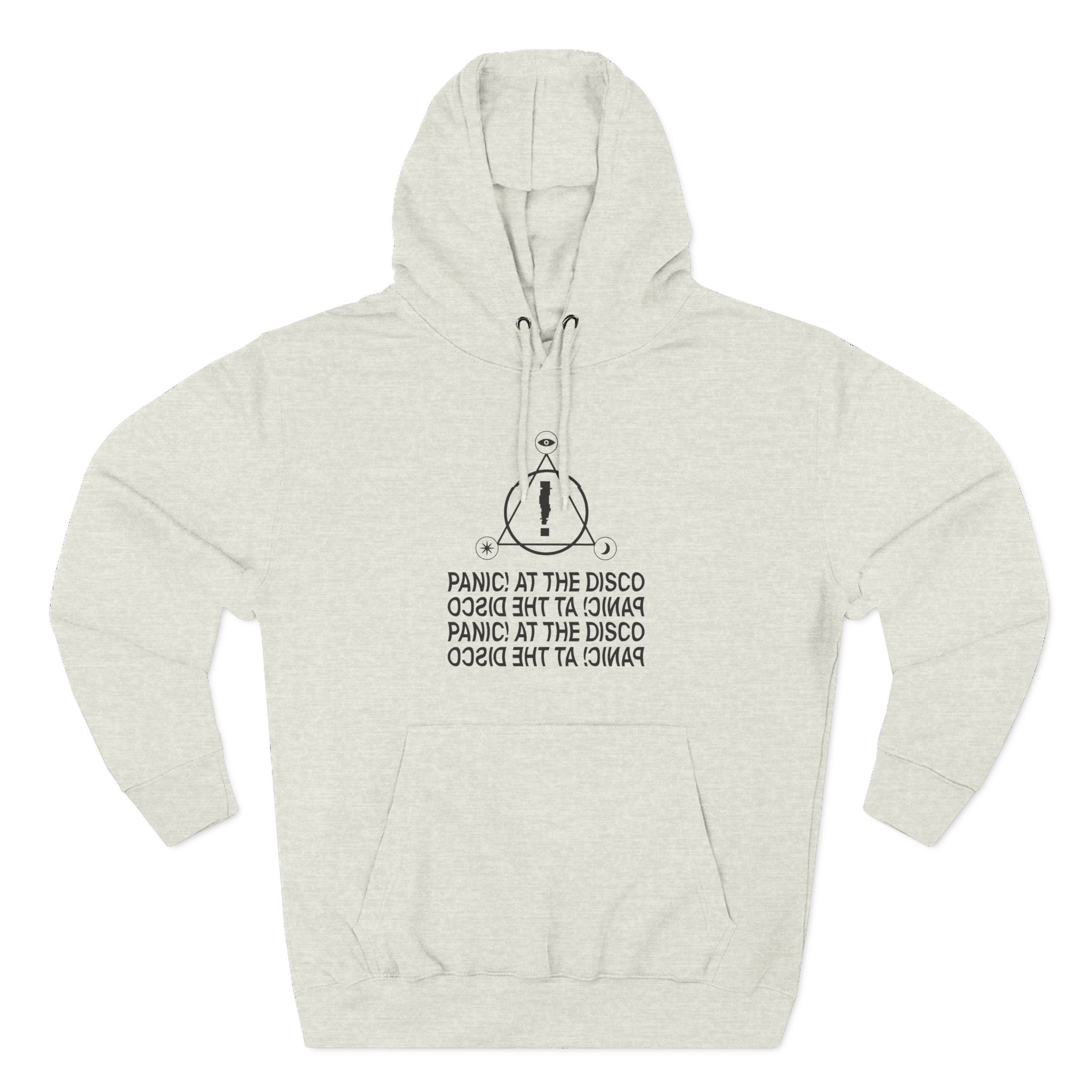 Panic at the Disco Stacked Wave Logo Three-Panel Fleece Hoodie